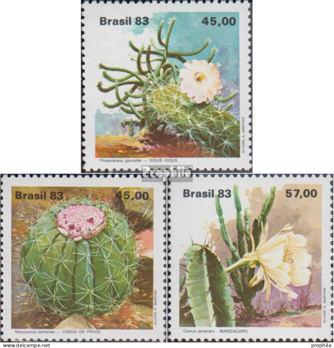 Brasilien 1996-1998 (kompl.Ausg.) Postfrisch 1983 Kakteen - Unused Stamps