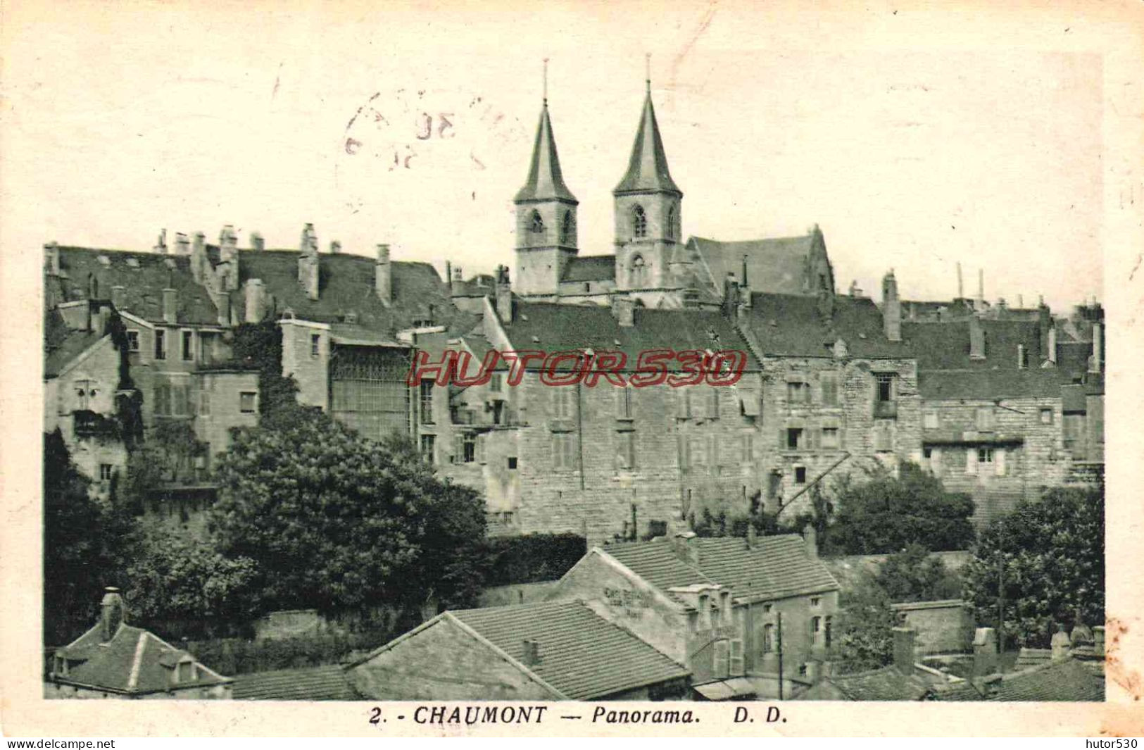 CPA CHAUMONT - PANORAMA - Chaumont