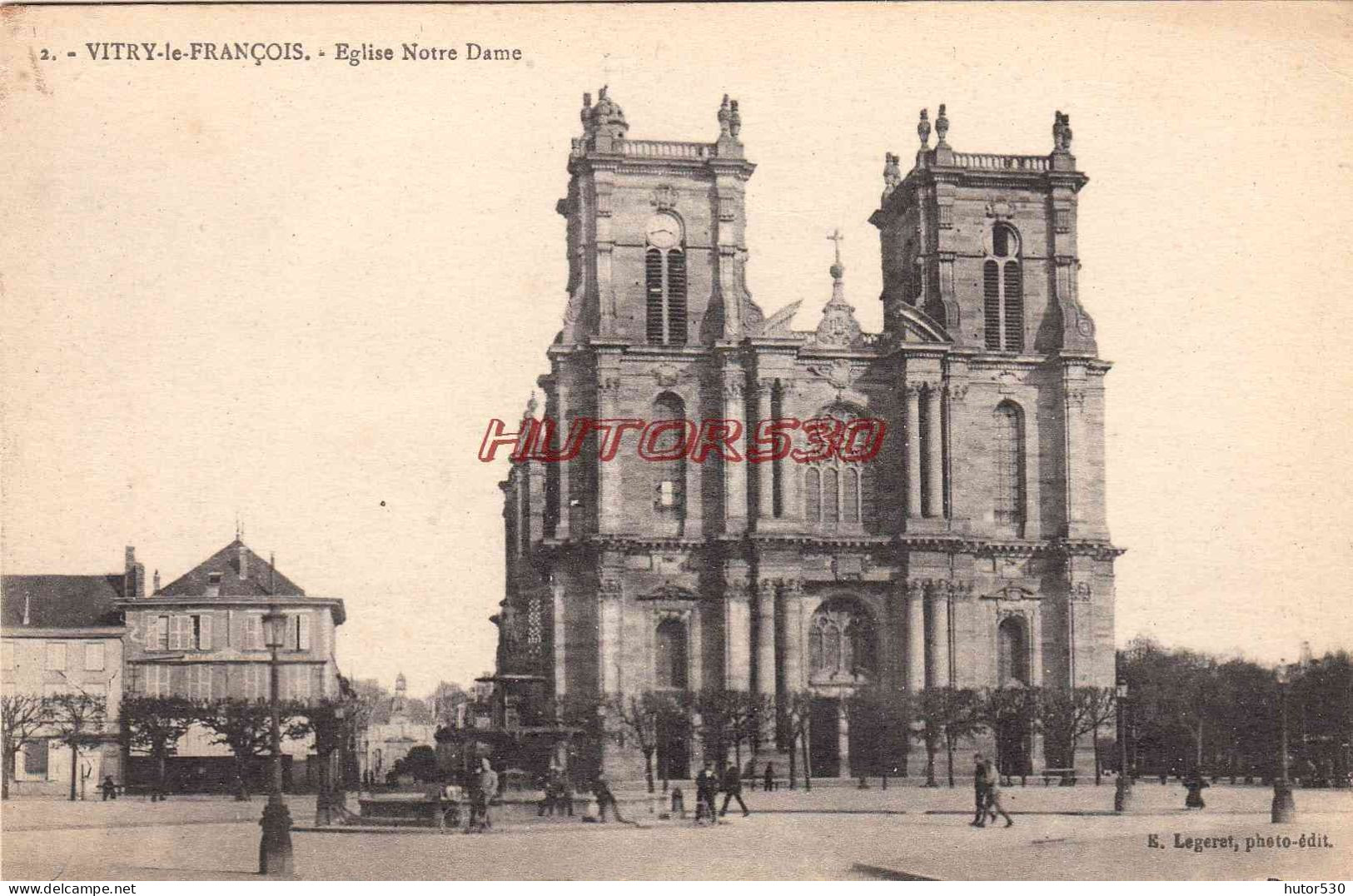 CPA VITRY LE FRANCOIS - EGLISE NOTRE DAME - Vitry-le-François