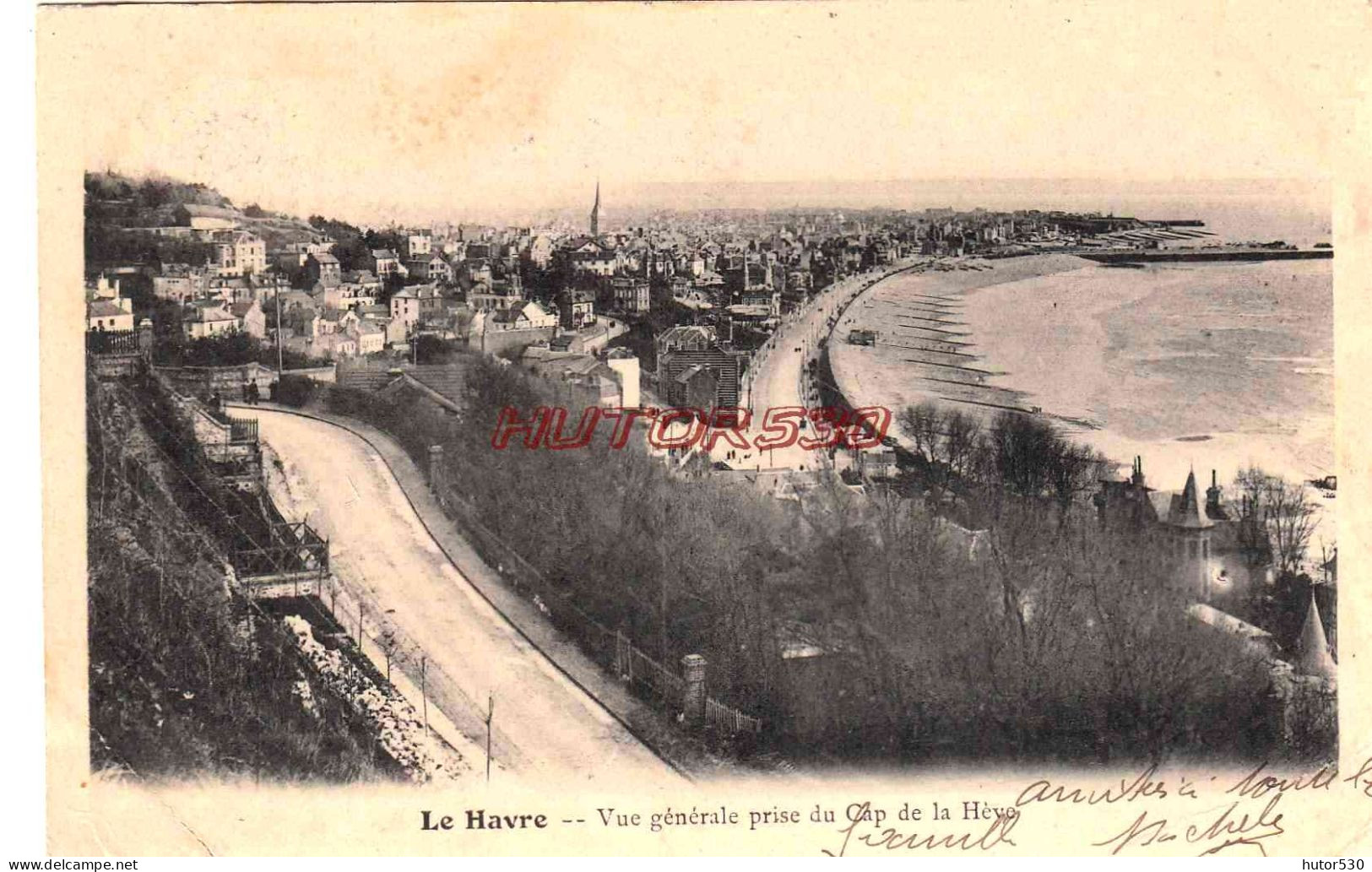 CPA LE HAVRE - VUE GENERALE PRISE DU CAP DE LA HEVE - Cap De La Hève