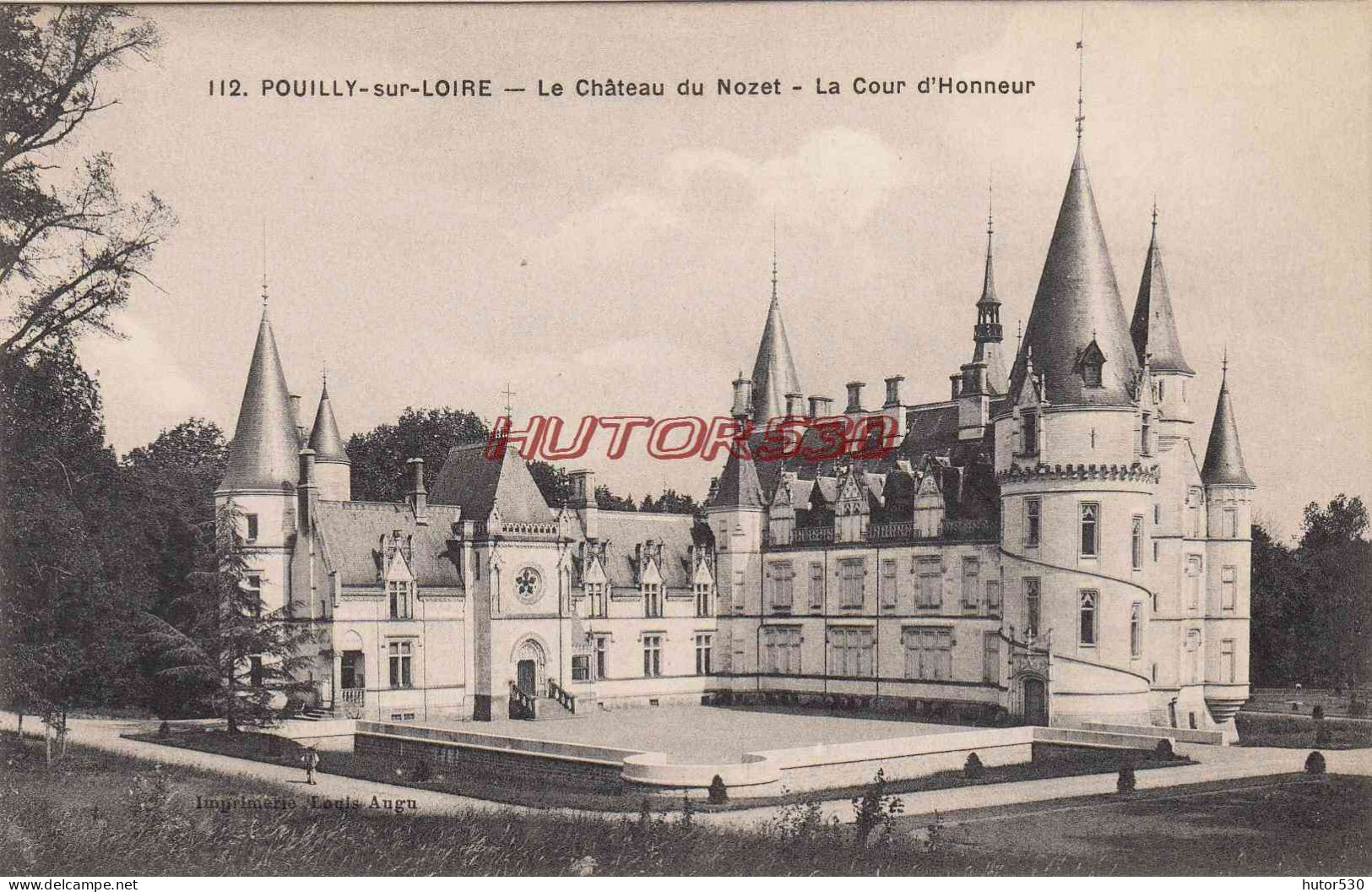 CPA POUILLY SUR LOIRE - LE CHATEAU DU NOZET - Pouilly Sur Loire