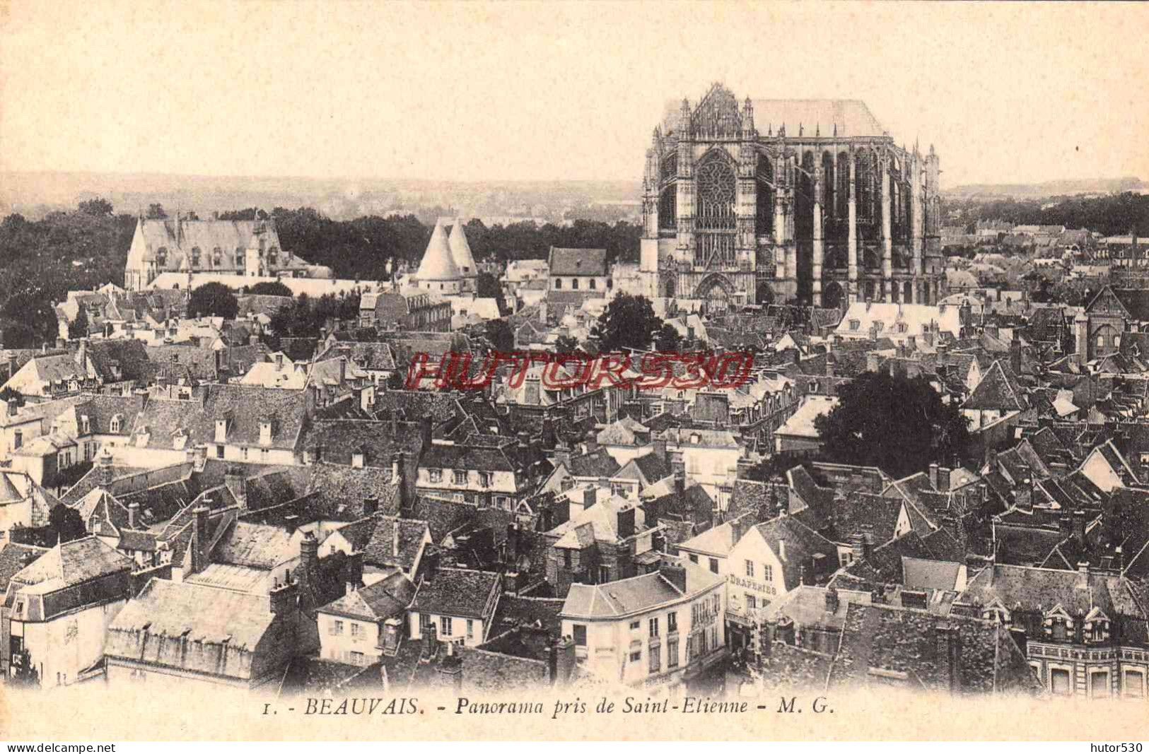 CPA BEAUVAIS - PANORAMA PRIS DE SAINT ETIENNE - Beauvais