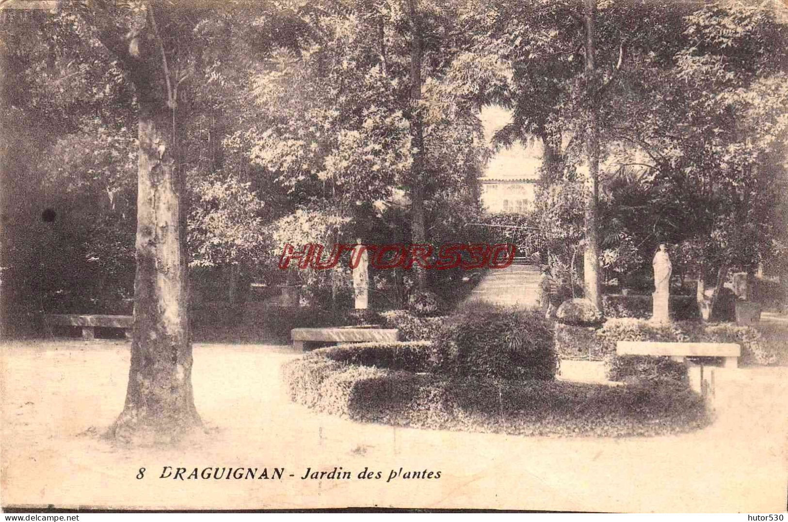 CPA DRAGUIGNAN - JARDIN DES PLANTES - Draguignan