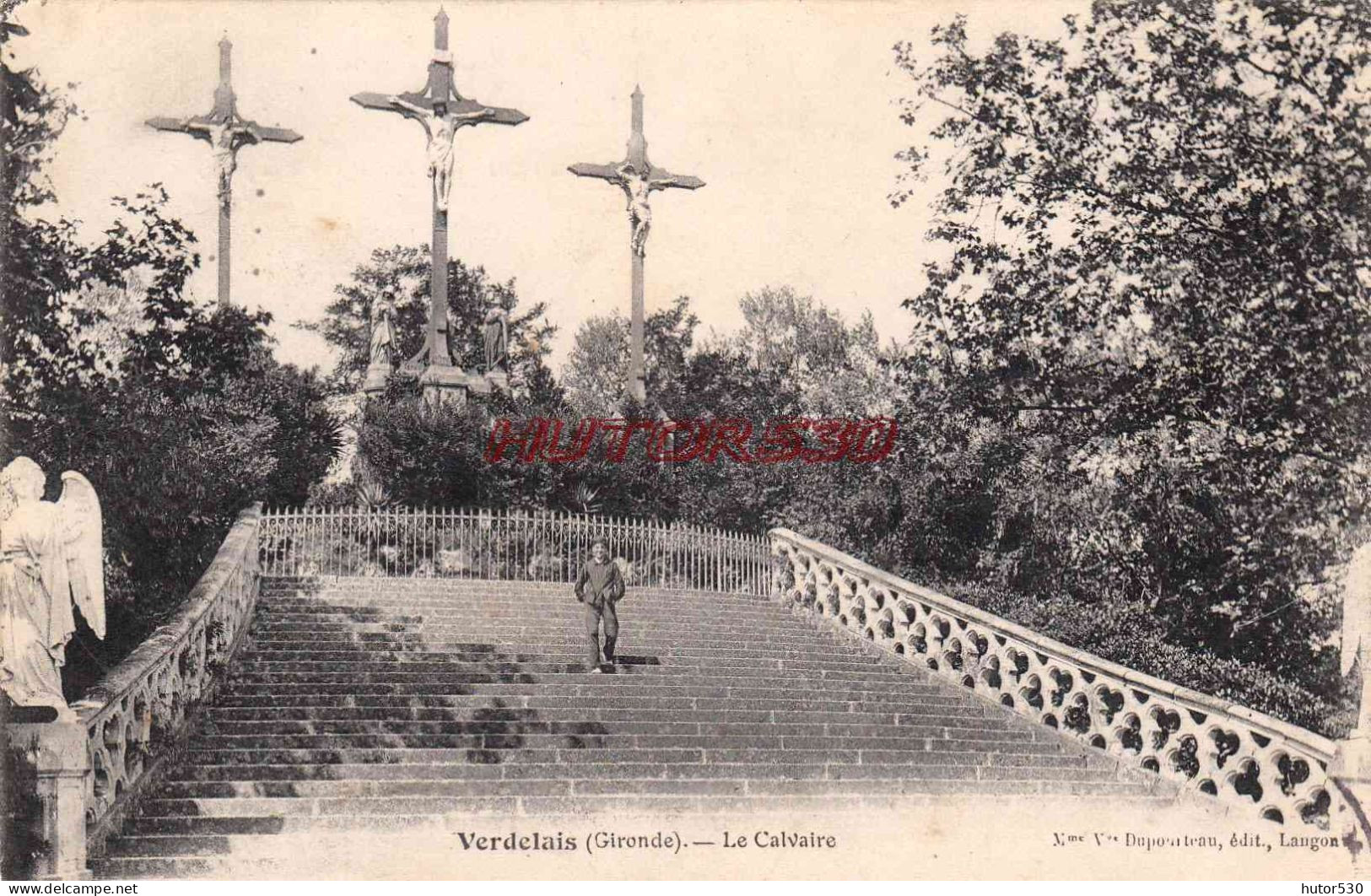 CPA VERDELAIS - LE CALVAIRE - Verdelais