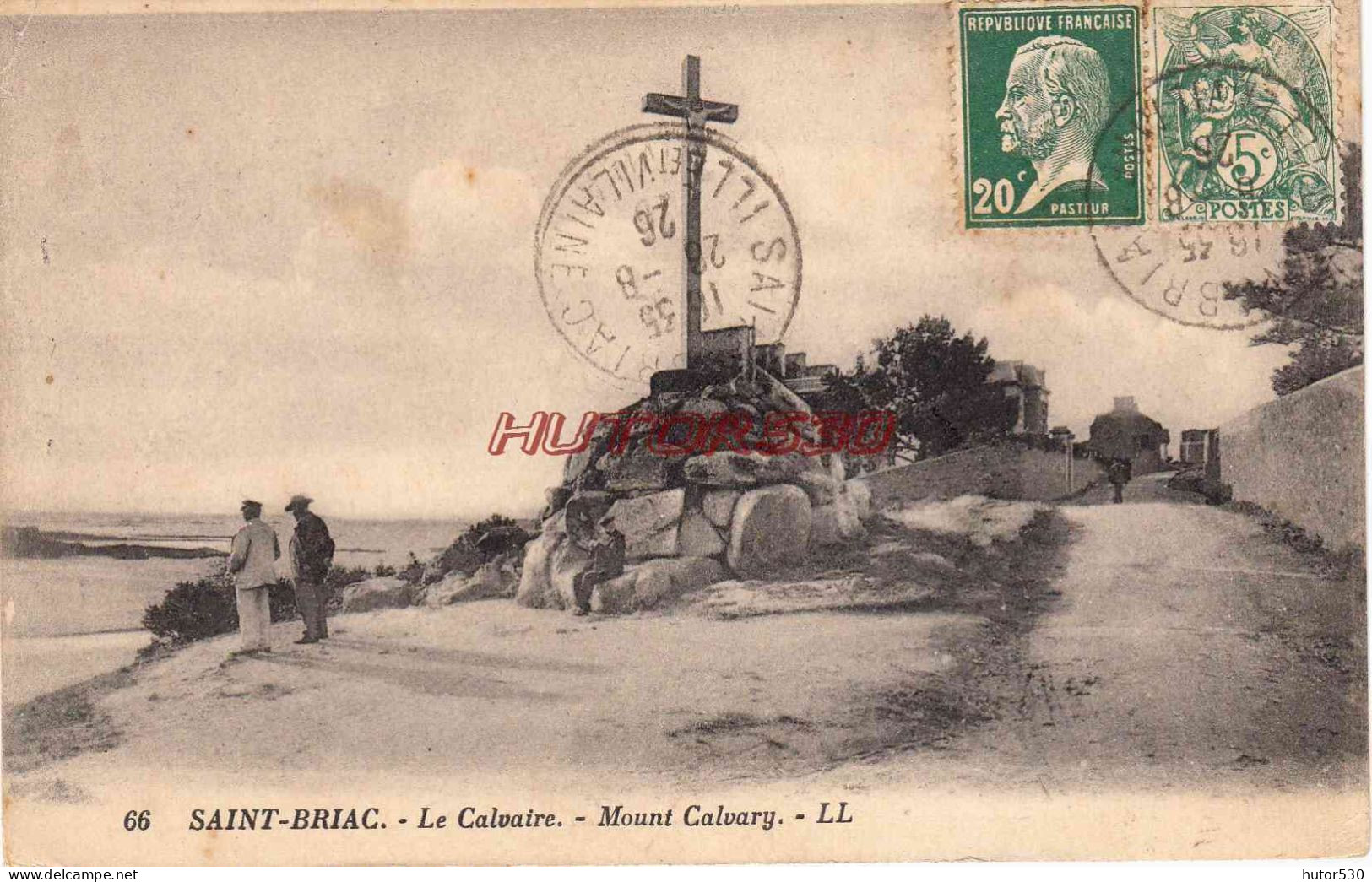 CPA SAINT BRIAC - LE CALVAIRE - Saint-Briac