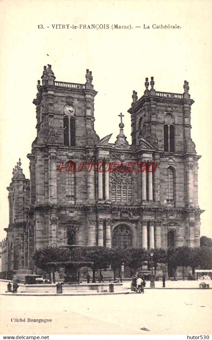 CPA VITRY LE FRANCOIS - LA CATHEDRALE - Vitry-le-François