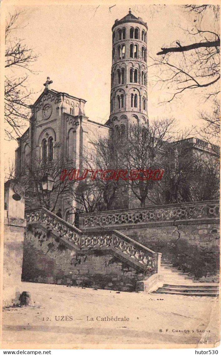 CPA UZES - LA CATHEDRALE - Uzès