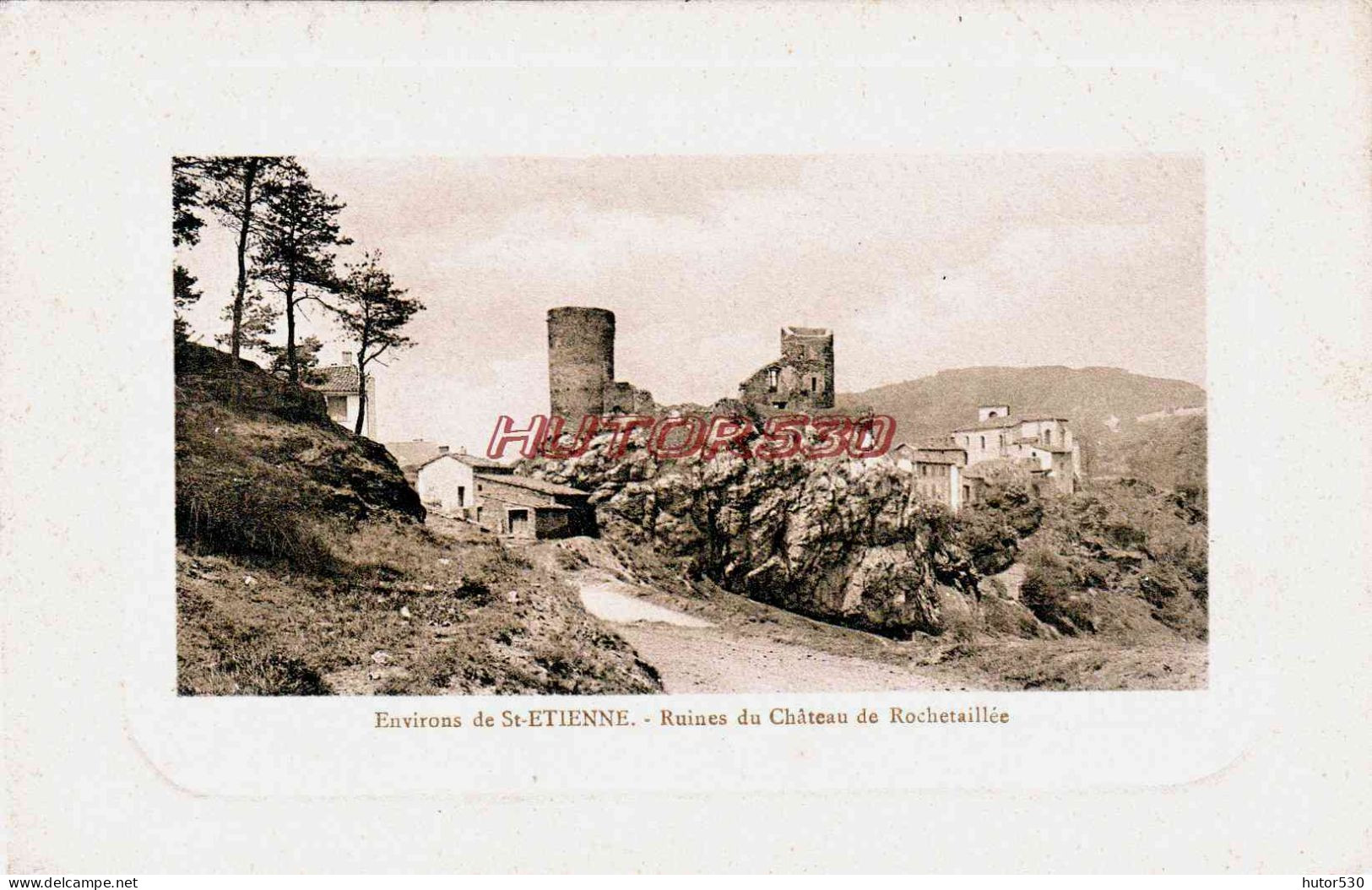 CPA ROCHETAILLEE - RUINES DU CHATEAU - Rochetaillee