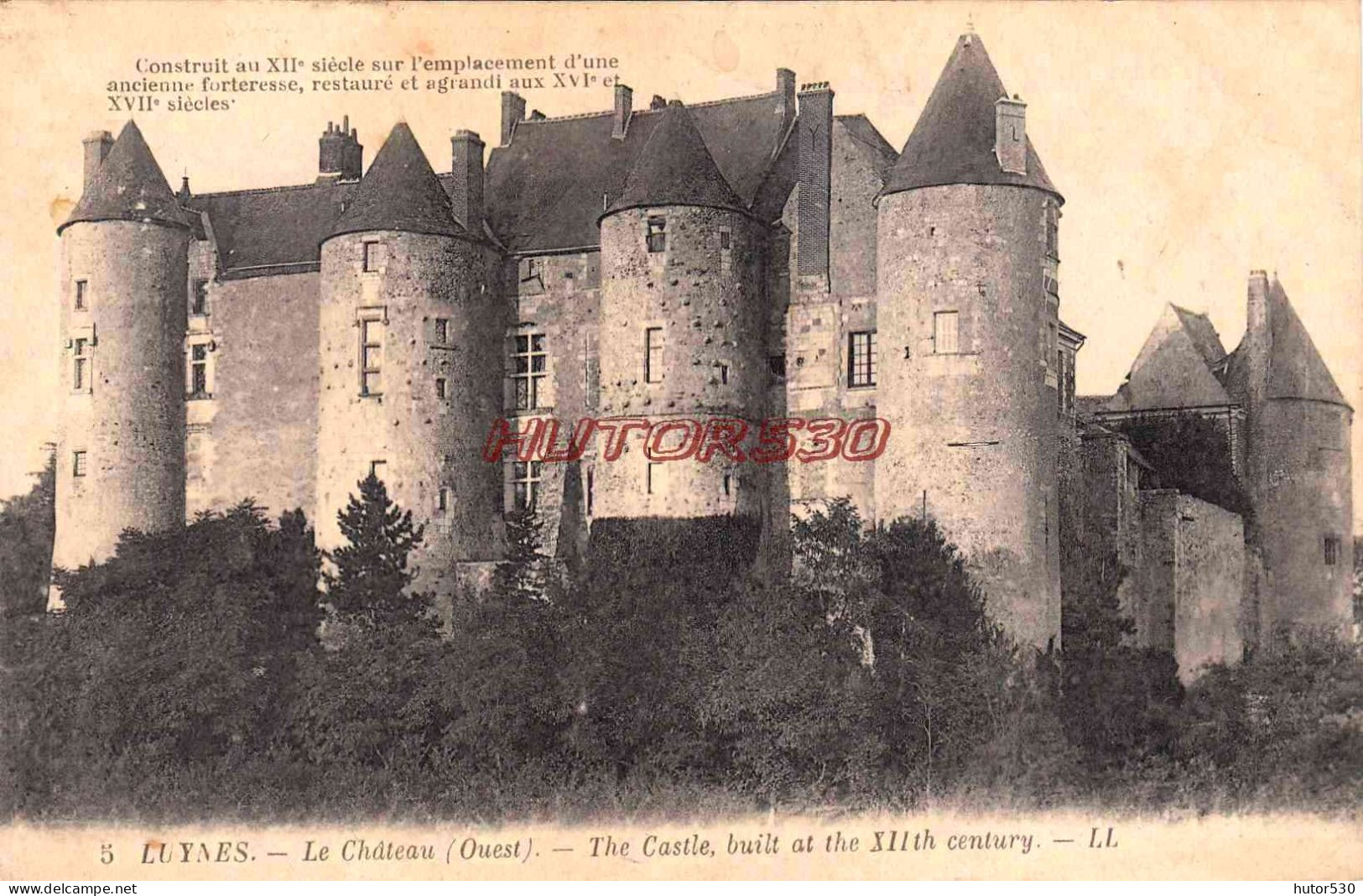 CPA LUYNES - LE CHATEAU - Luynes