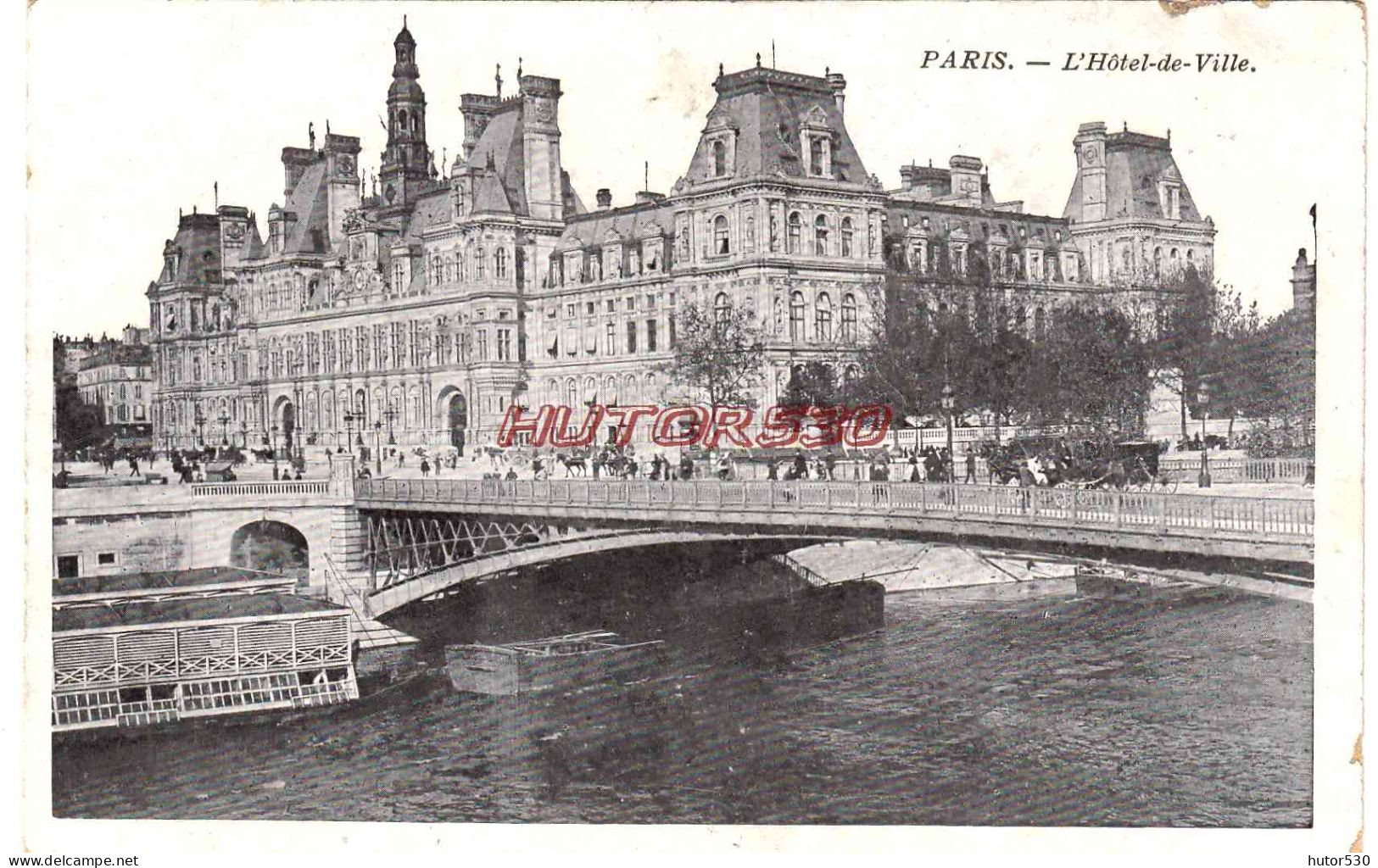 CPA PARIS - L'HOTEL DE VILLE - Sonstige Sehenswürdigkeiten