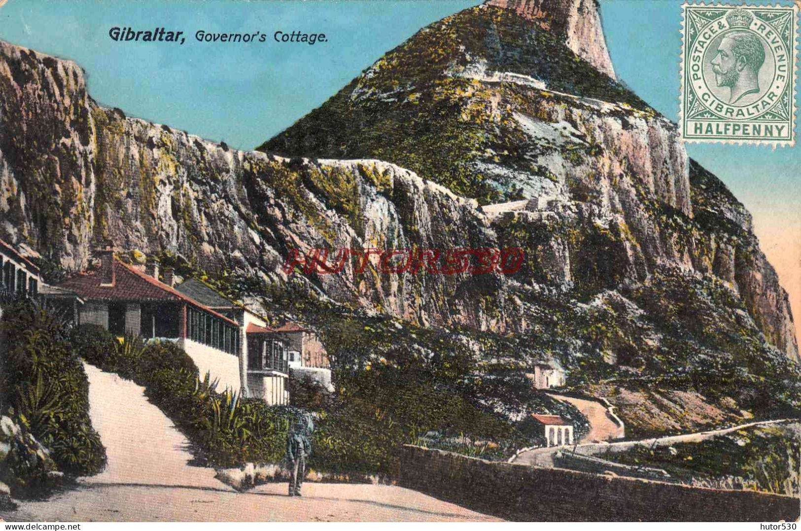 CPA GIBRALTAR - GOVERNOR'S COTTAGE - Gibraltar