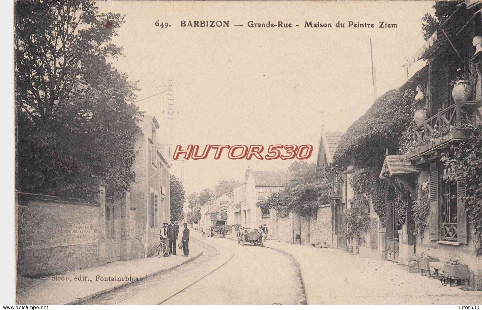CPA BARBIZON - GRANDE RUE - Barbizon