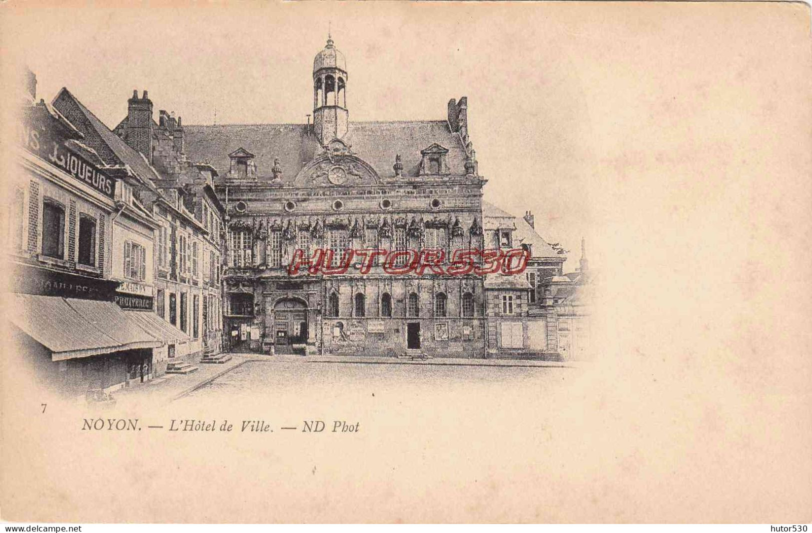 CPA NOYON - L'HOTEL DE VILLE - Noyon