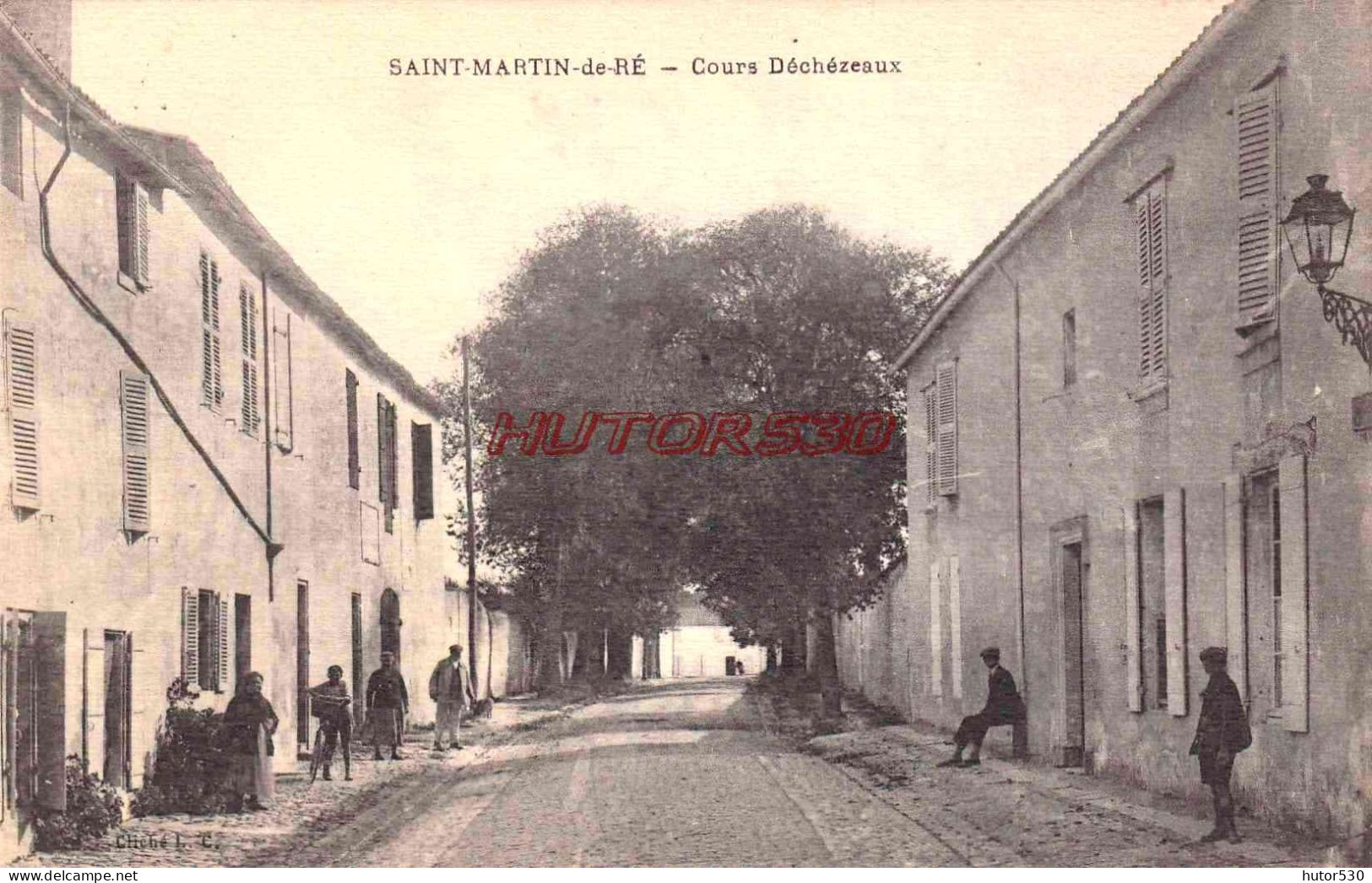 CPA SAINT MARTIN DE RE  - COURS DE CHEZEAUX - Saint-Martin-de-Ré