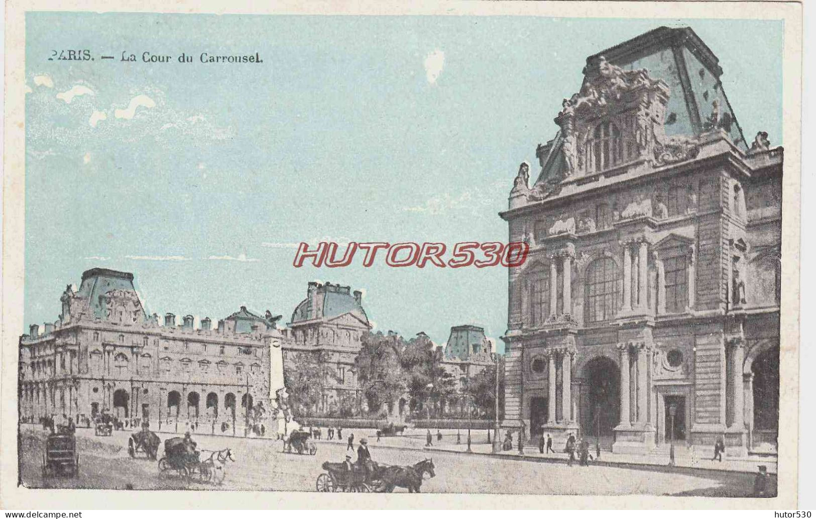 CPA PARIS - LA COUR DU CARROUSSEL - Autres Monuments, édifices