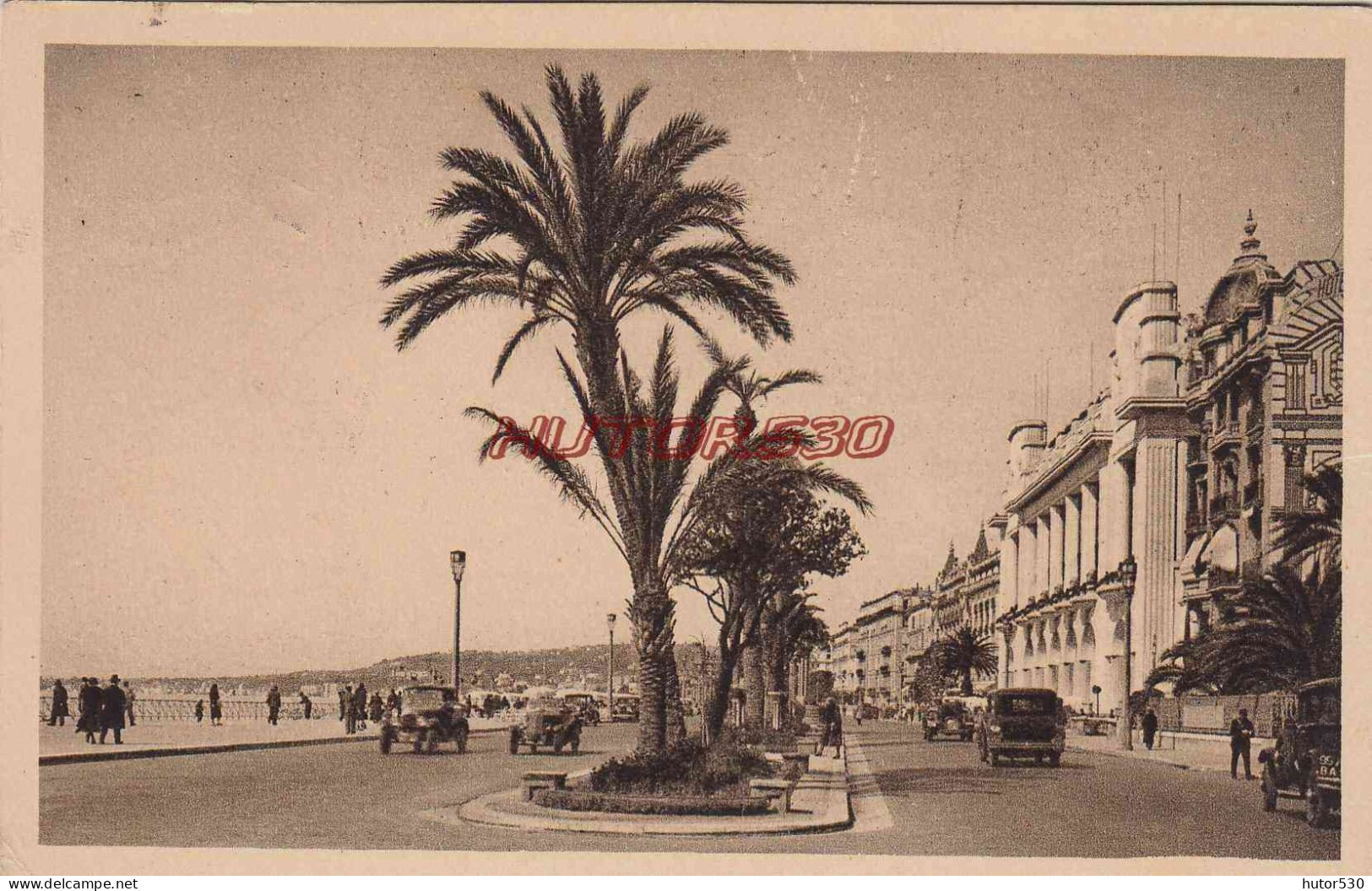 CPA NICE - PALAIS DE LA MEDITERRANNEE - Monuments, édifices