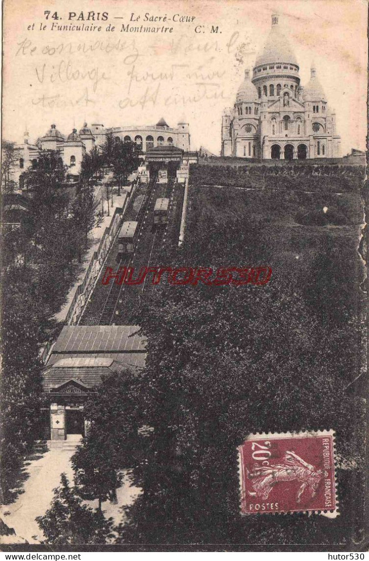 CPA PARIS - LE SACRE CÂŒUR - Sacré-Coeur