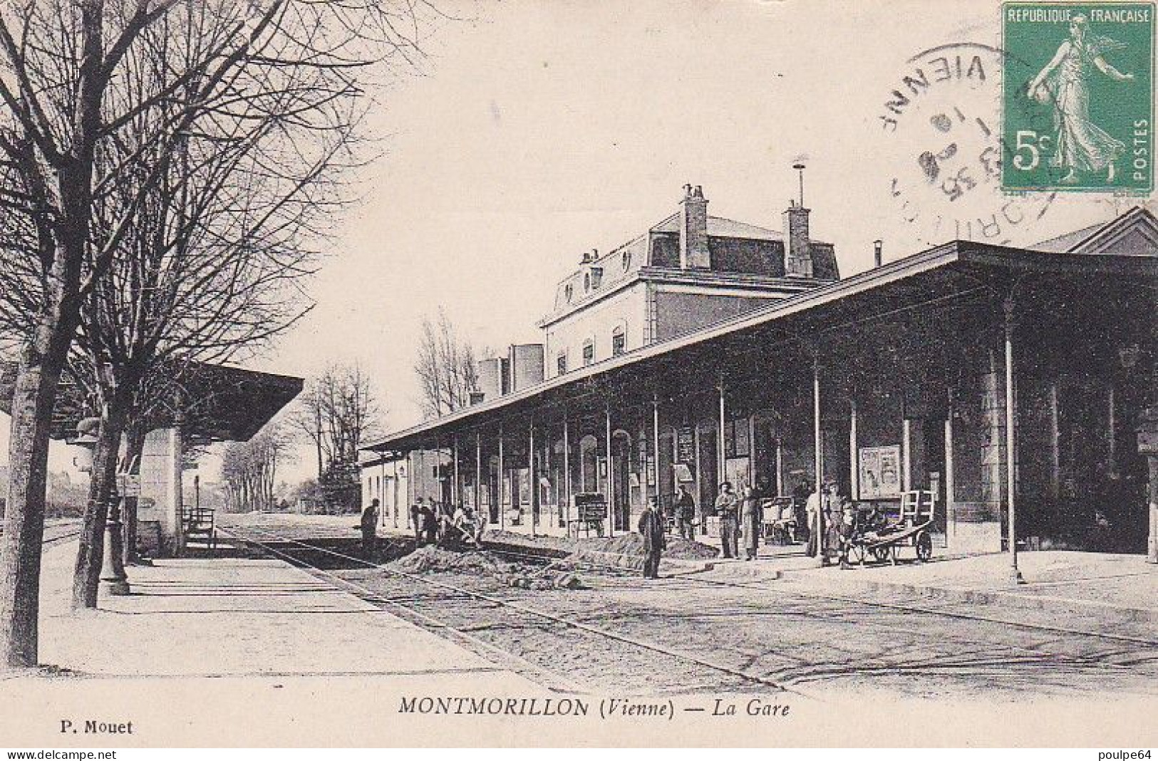 La Gare : Vue Intérieure - Montmorillon