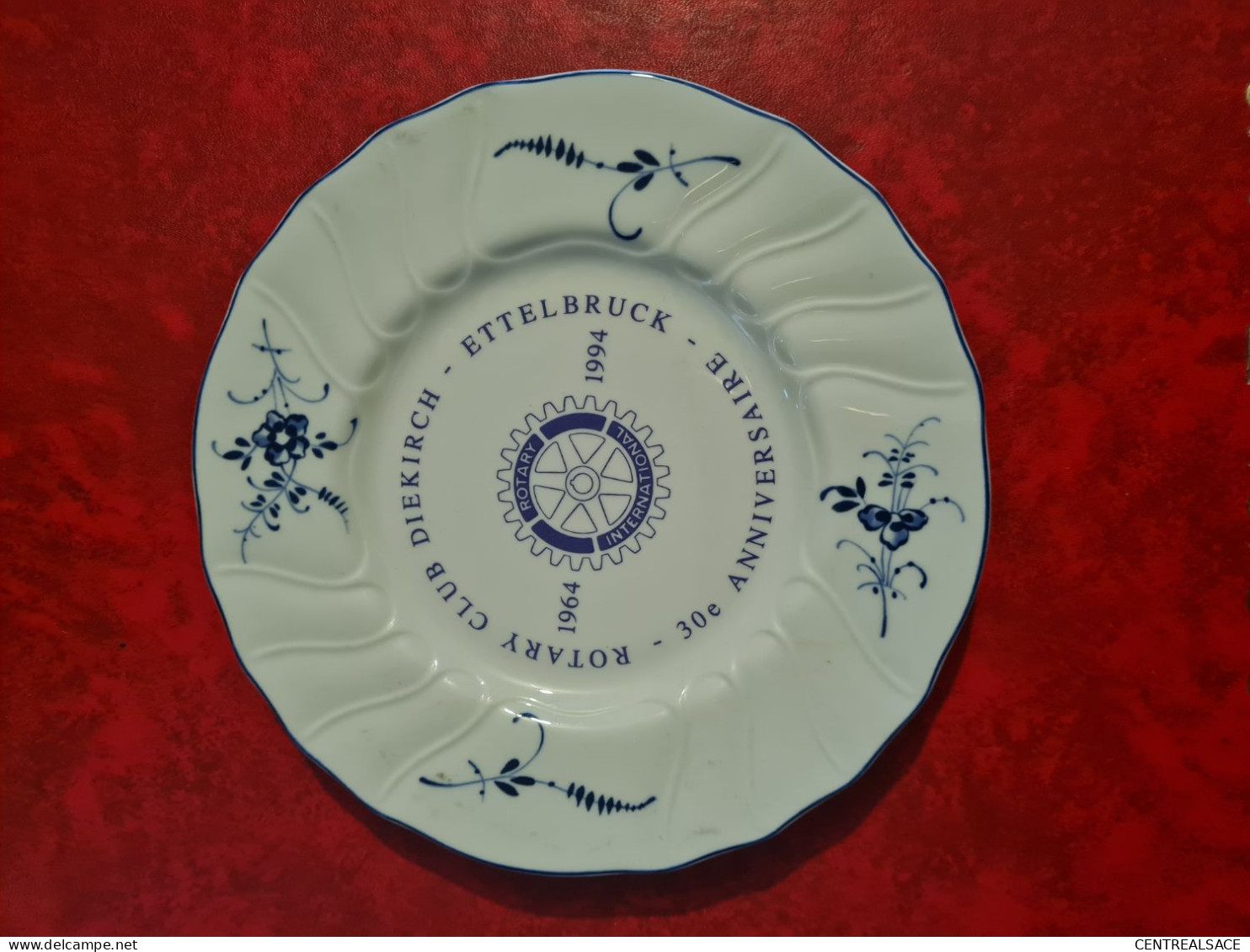 ETTELBRUCK DIEKIRCH ROTARY CLUB ANNIVERSAIRE 30° VIDE POCHE VILLEROY BOCH - Other & Unclassified