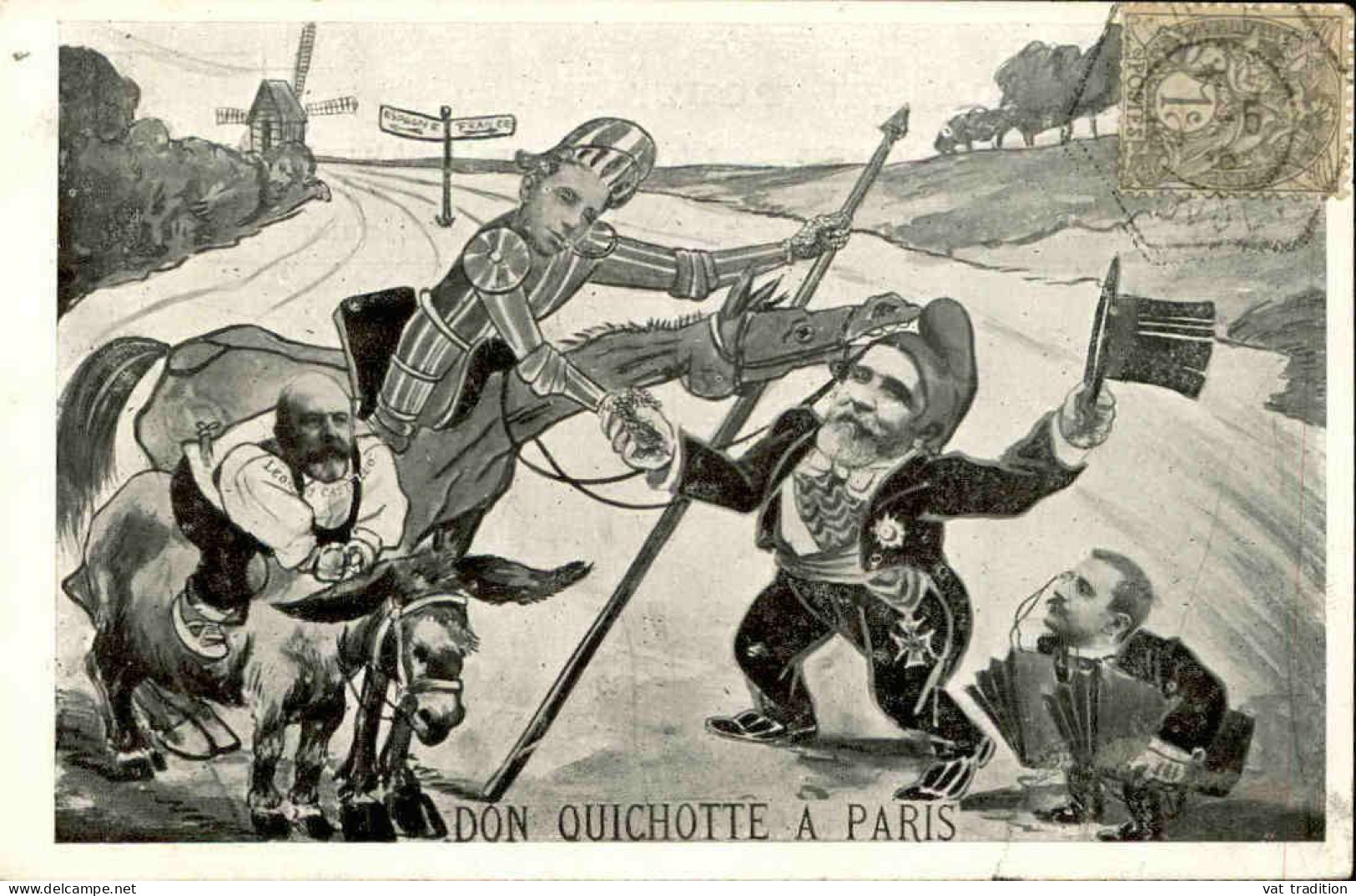 POLITIQUE - Don Quichotte à Paris - L 152277 - People