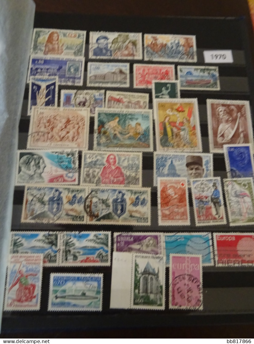 Lot Oblitérés 1970 - Used Stamps