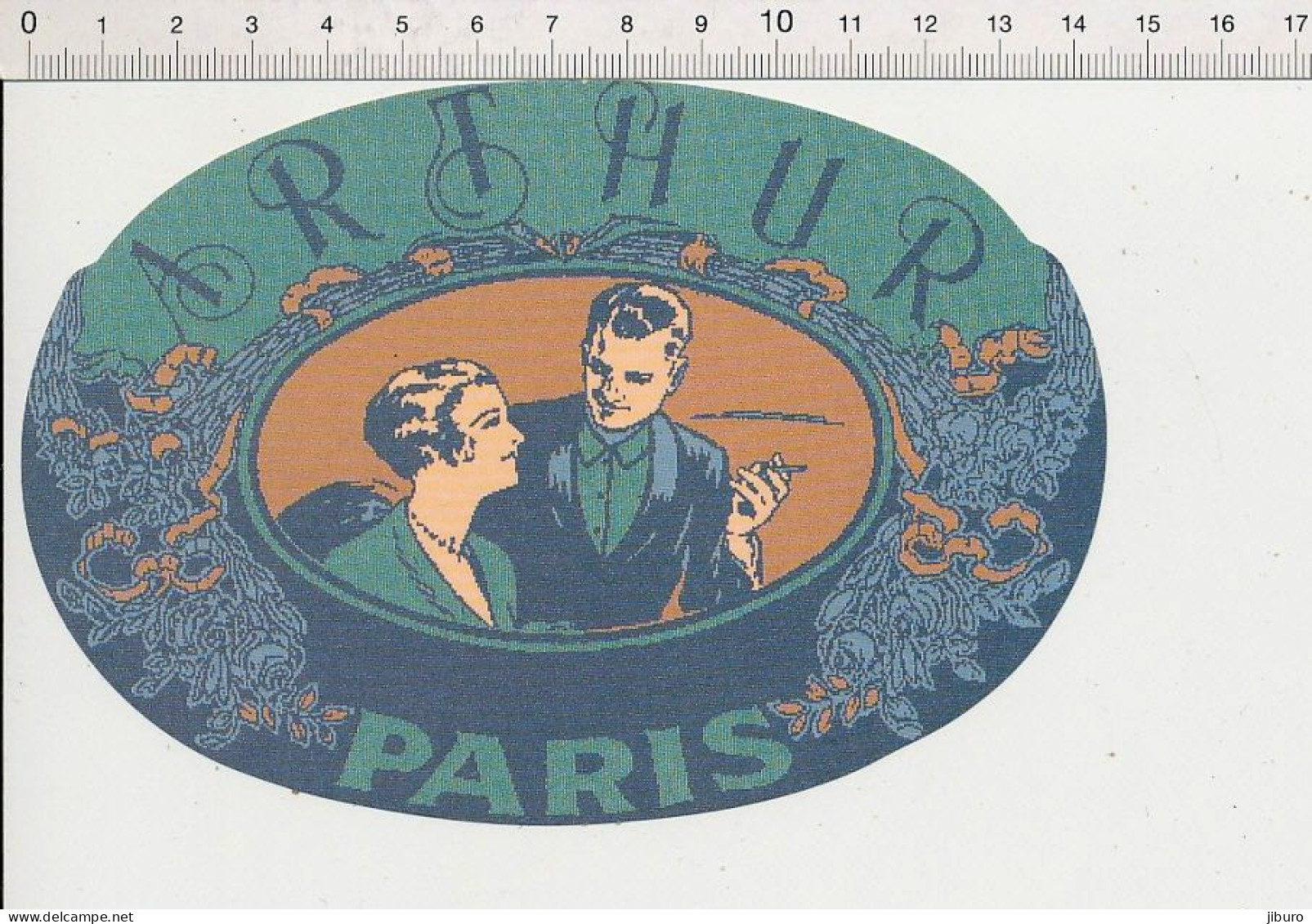 Autocollant Sticker Publicité Arthur Paris ADH21/23 - Pegatinas