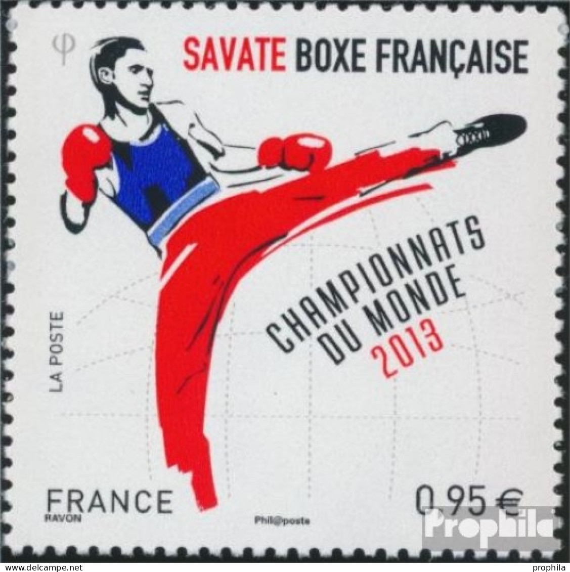Frankreich 5747 (kompl.Ausg.) Postfrisch 2013 Savate Boxe Francaise WM - Unused Stamps