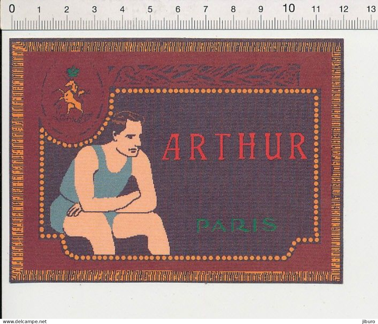 Autocollant Sticker Publicité Arthur Paris ADH21/23 - Stickers