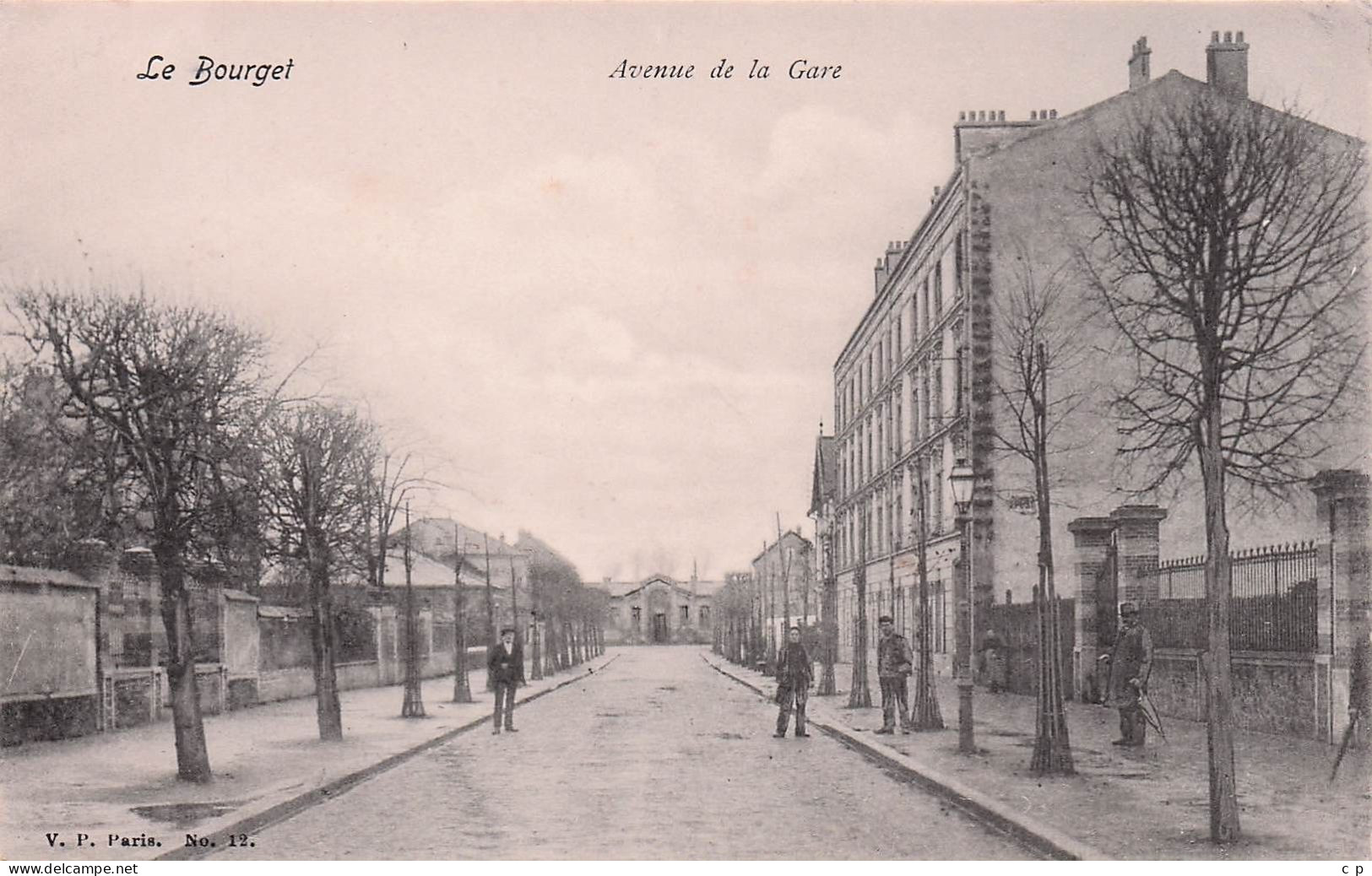 Le Bourget - Avenue De La Gare   - CPA °J - Le Bourget