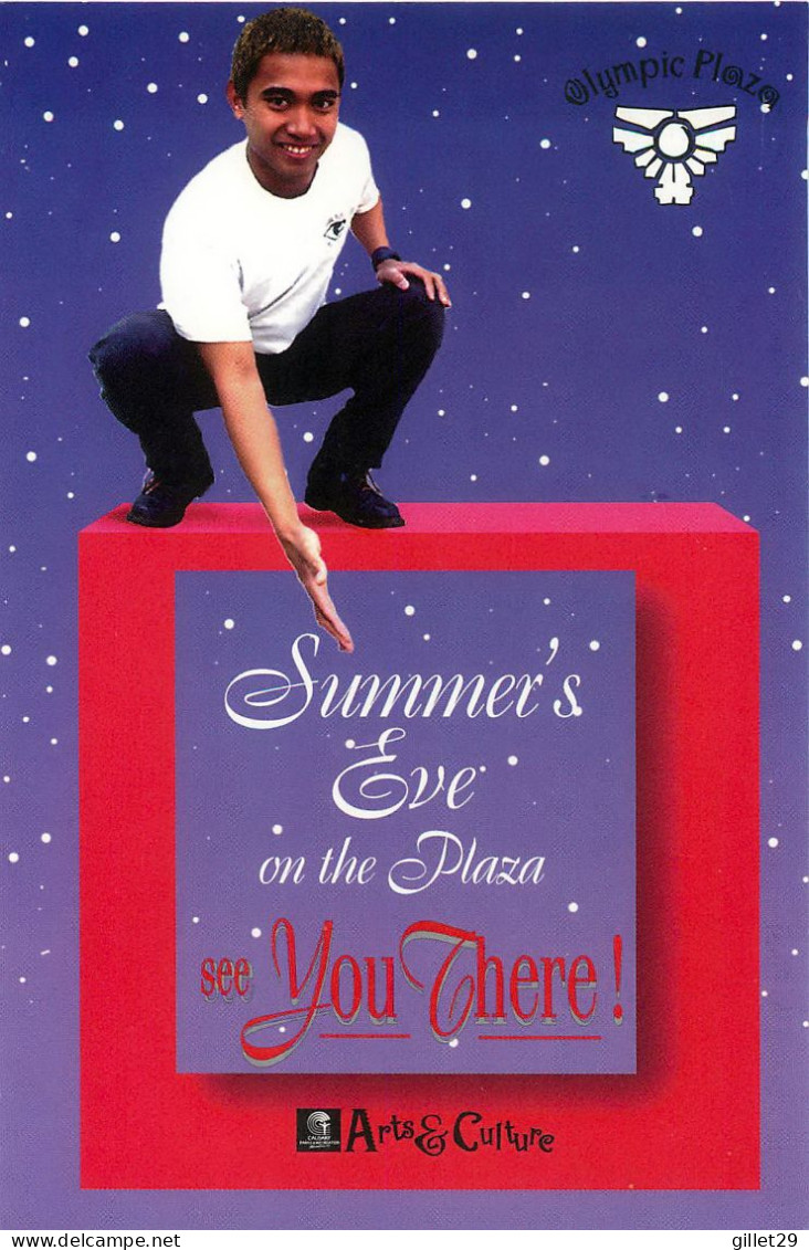PUBLICITÉ - ADVERTISING - SUMMER'S EVE ON THE PLAZA, CALGARY, ALBERTA - GO-CARD 1995 No 285 - - Werbepostkarten