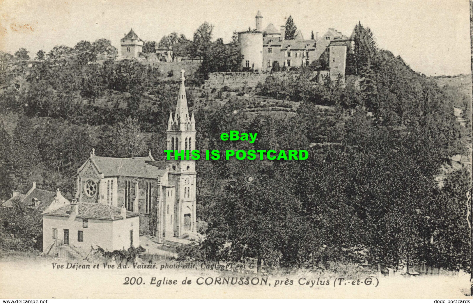 R599814 Eglise De Cornusson. Pres Caylus - Monde
