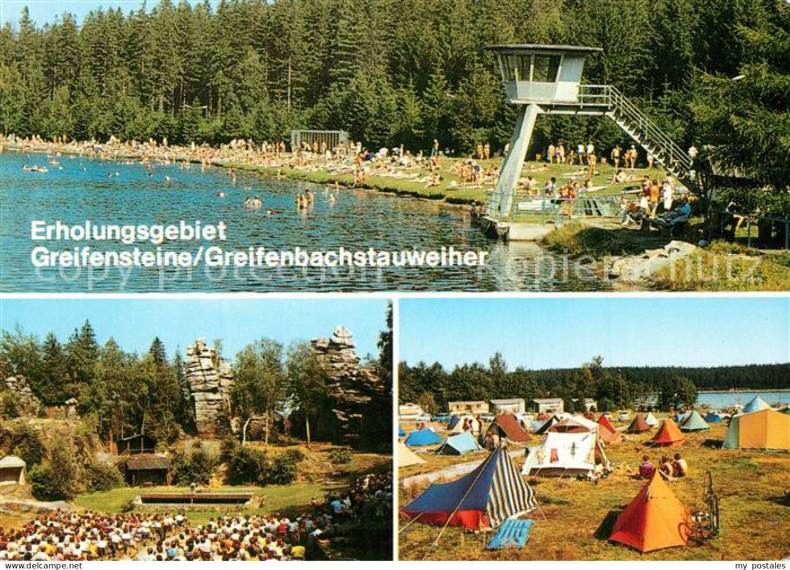 73606939 Ehrenfriedersdorf Erzgebirge Greifensteine Greifenbachstauweiher Rettun - Ehrenfriedersdorf