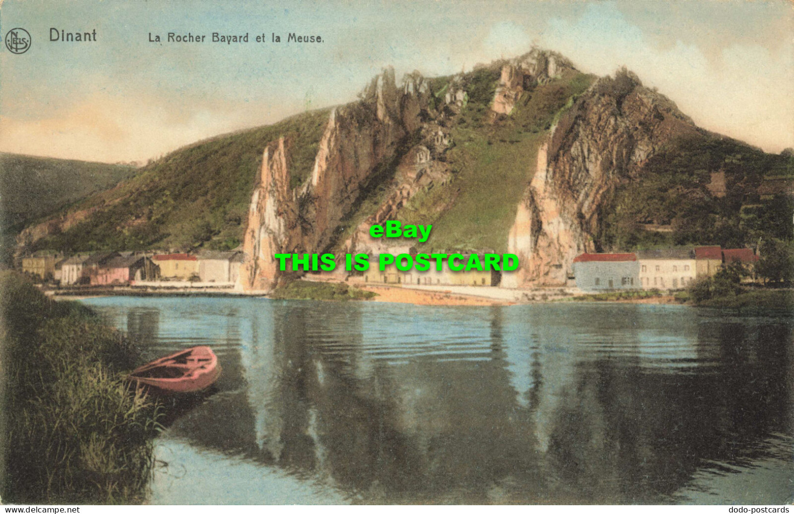R599819 Dinant. La Rocher Bayard Et La Meuse. Nels. Serie No. 108 - Monde