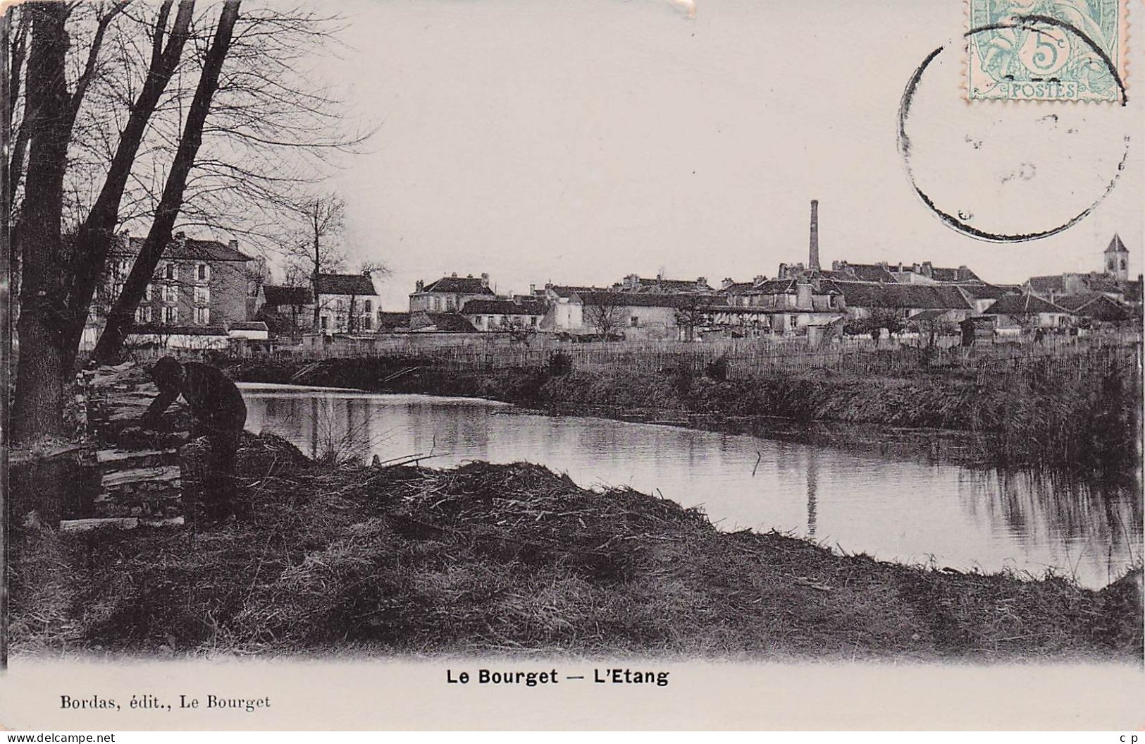 Le Bourget - L'Etang -  CPA °J - Le Bourget