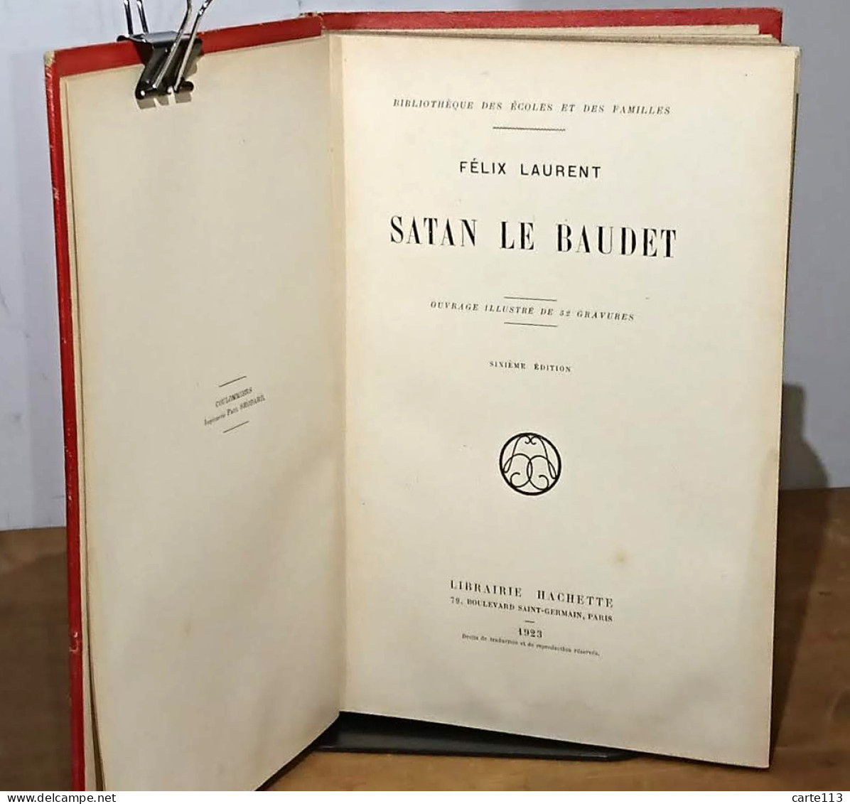 LAURENT Felix - SATAN LE BAUDET - 1901-1940