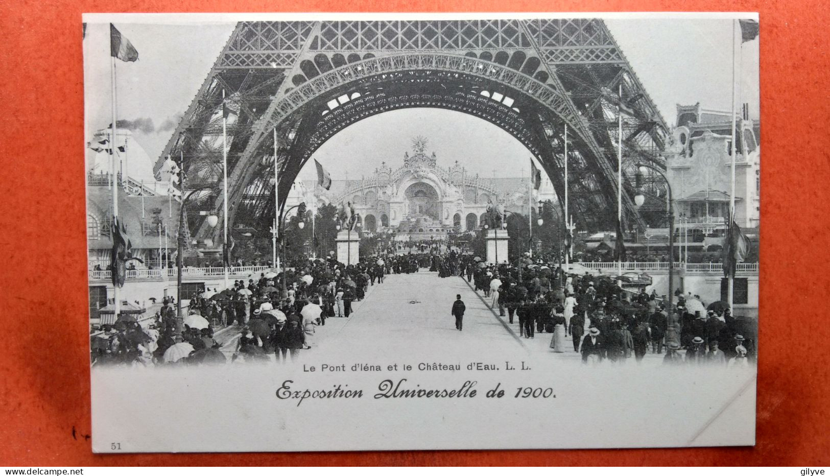 CPA (75) Exposition Universelle De Paris.1900. Le Pont De L'Iéna Et Le Château D'eau.  (7A.572) - Expositions