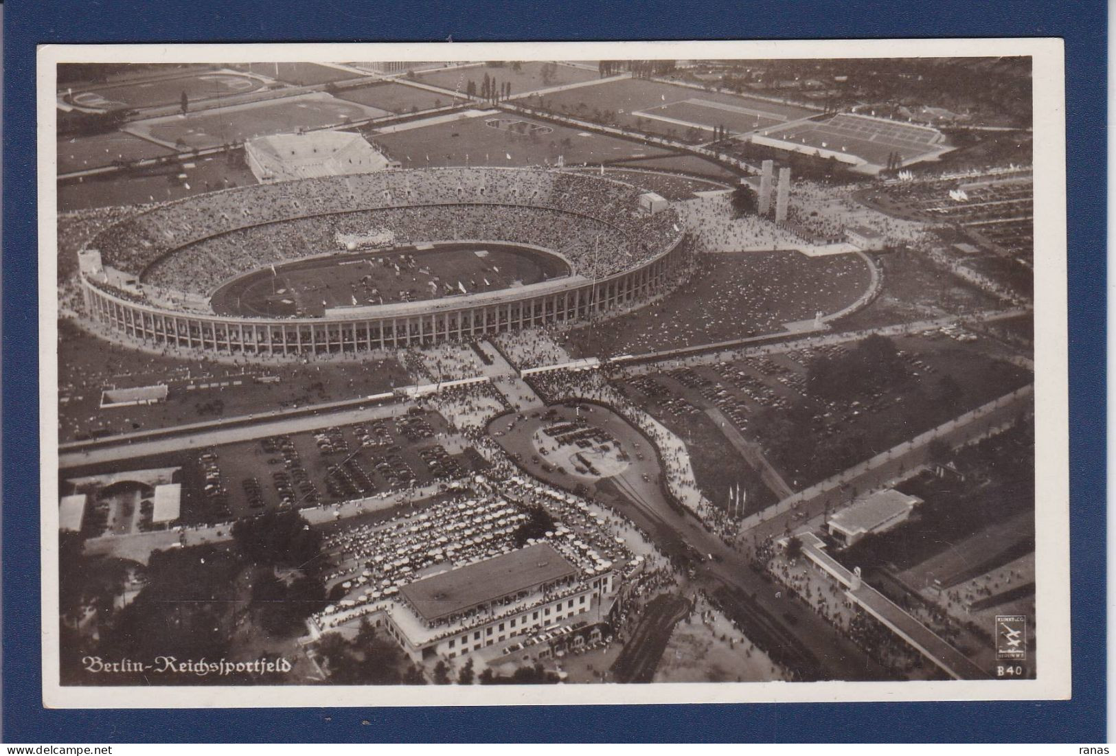 CPSM Jeux Olympiques JO Berlin 1936 Non Circulée - Olympic Games