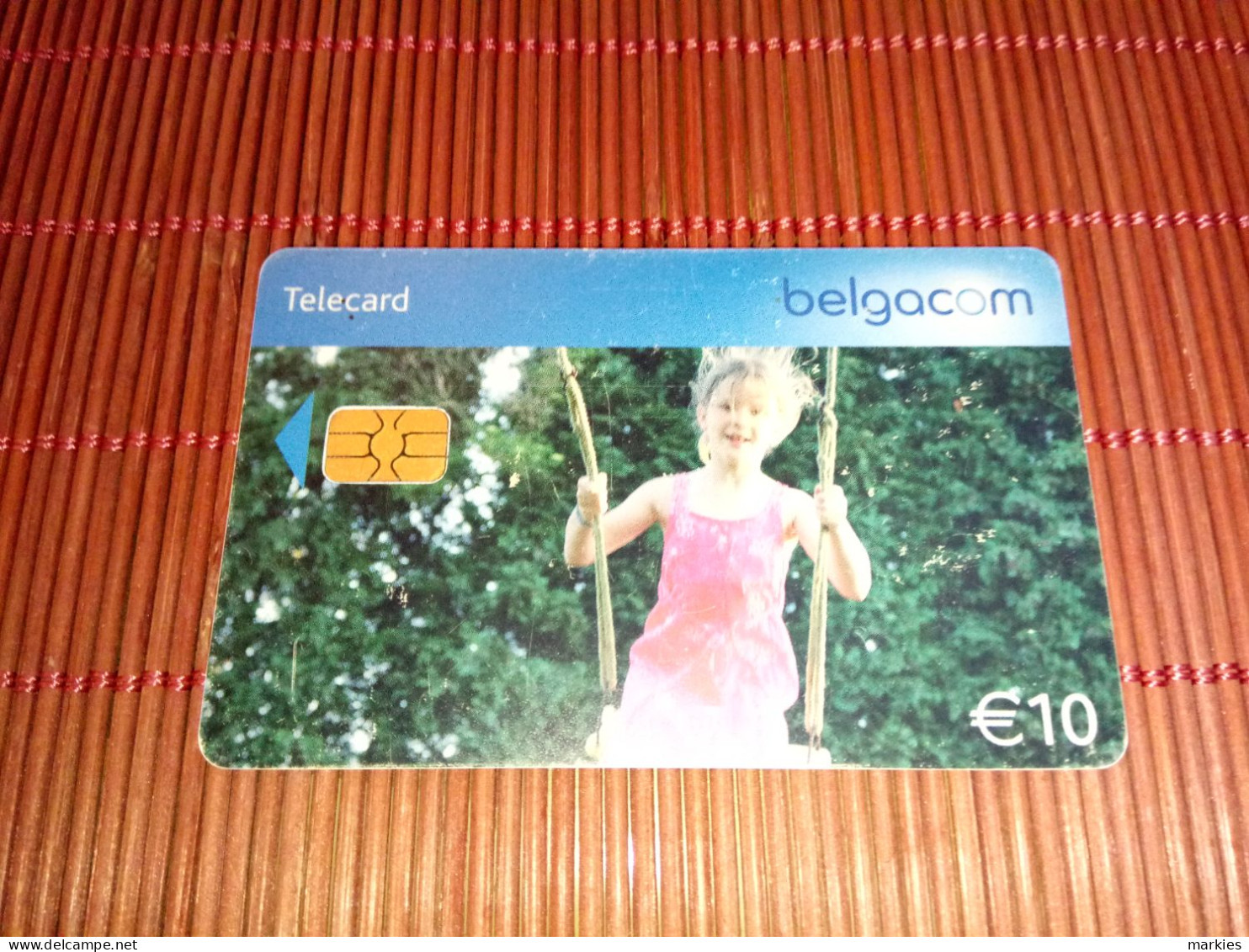 Phonecard Schommel 10 Euro Used Rare - With Chip