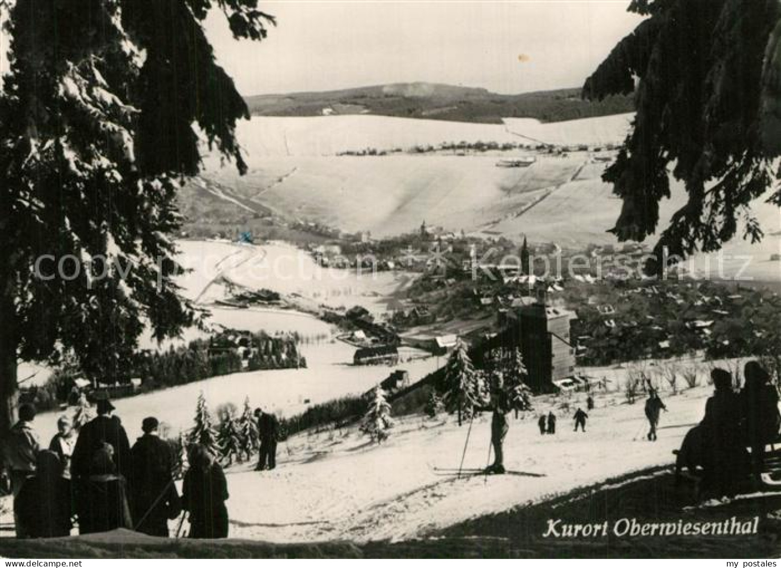 73606884 Oberwiesenthal Erzgebirge Panorama Skipiste Oberwiesenthal Erzgebirge - Oberwiesenthal