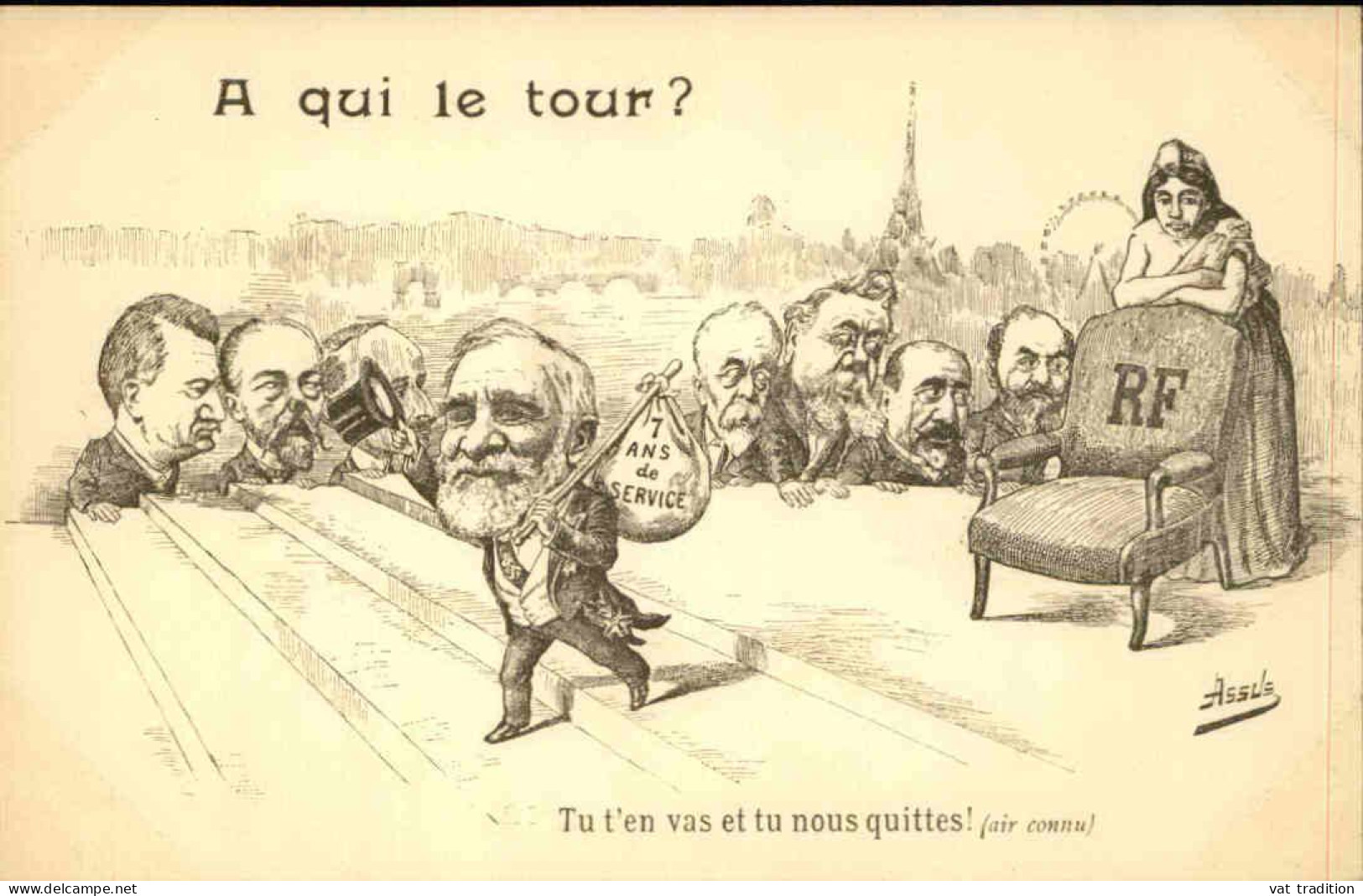 POLITIQUE - A Qui Le Tour ?  - L 152284 - Personnages