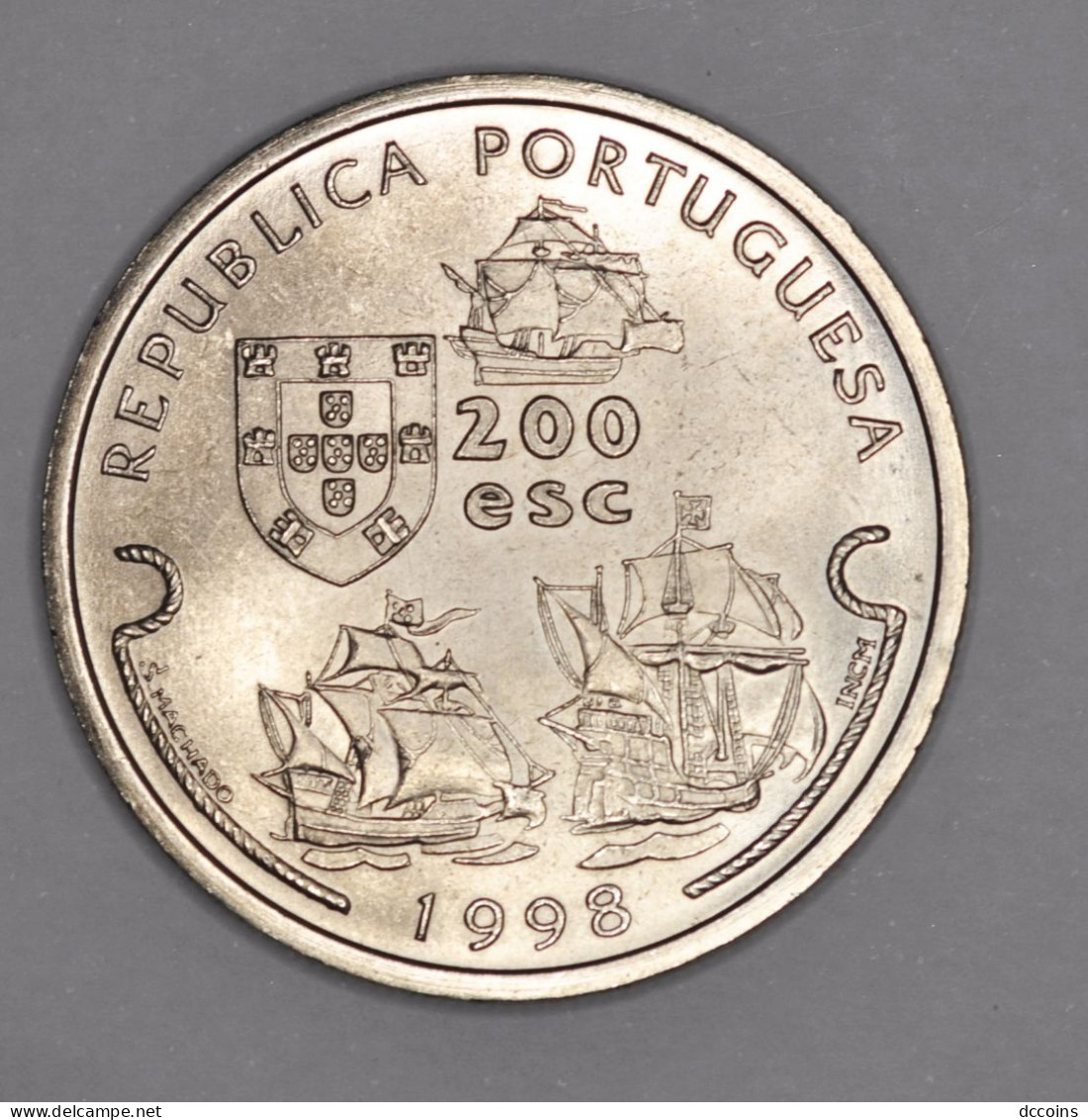 Descobrimentos Portugueses 9ª Serie 200  Esc. Vasco Da Gama Year 1998 - Portogallo