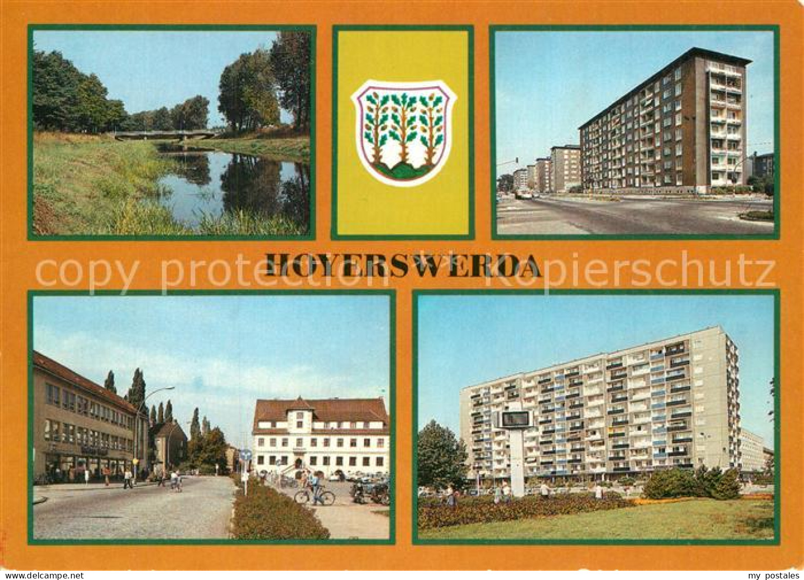 73606671 Hoyerswerda Elsterbruecke Wilhelm Pieck Strasse Rathaus Zentrum Hoyersw - Hoyerswerda