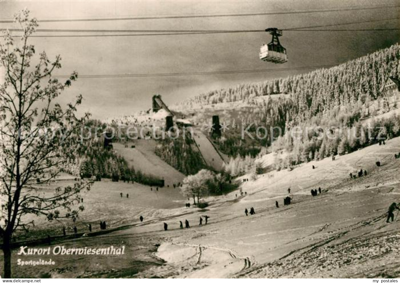 73606669 Oberwiesenthal Erzgebirge Sportgelaende Seilbahn Oberwiesenthal Erzgebi - Oberwiesenthal