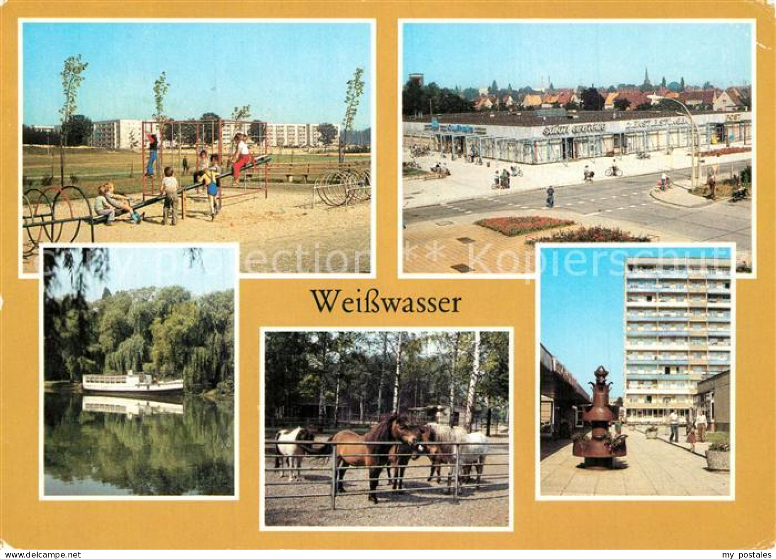 73606665 Weisswasser Oberlausitz Freizeitzentrum Lutherstrasse Jahnteich Tiergar - Weisswasser (Oberlausitz)