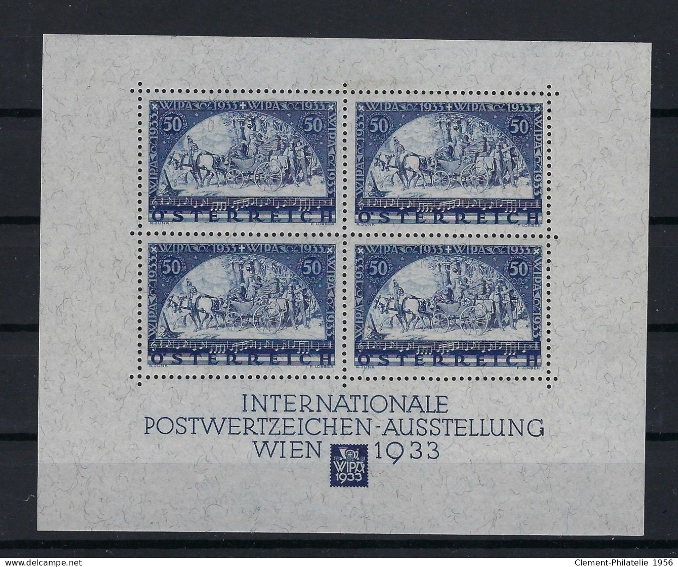 Österreich Mi Bl. 1 ** MNH - Blocks & Sheetlets & Panes