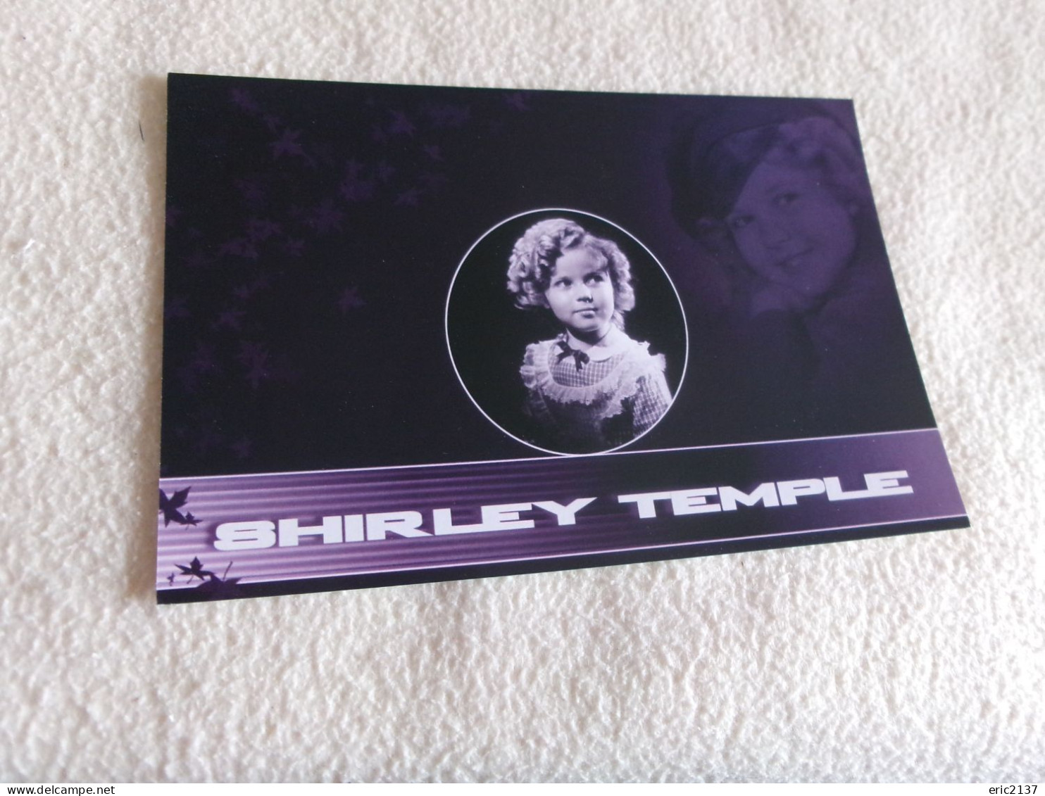 BELLE CARTE..."SHIRLEY TEMPLE".. - Artistes