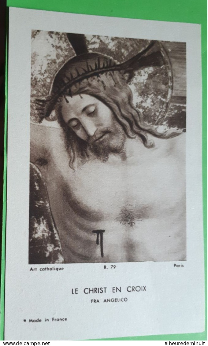 Lot 7 Images pieuses"CHRIST MORT SUR LA CROIX"LA PASSION"PIETA"LA SAINTE FACE"Holy card"heilige bild"image mortuaire PI