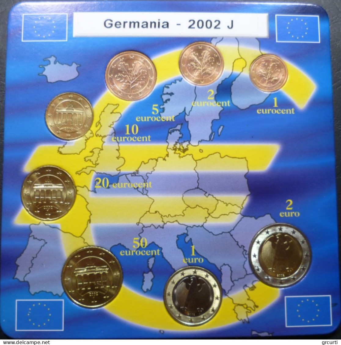 Germania - Serie 2002 J - In Cartoncino Non Ufficiale - Alemania