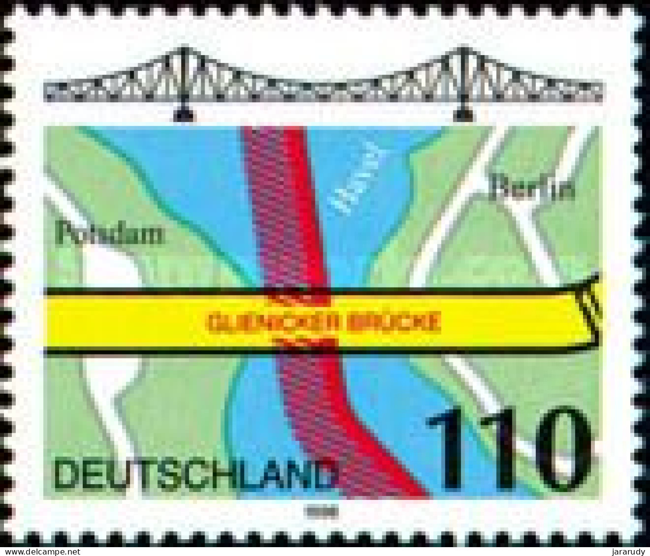 ALEMANIA ARQUITECTURA 1998 Yv 1799 MNH - Unused Stamps