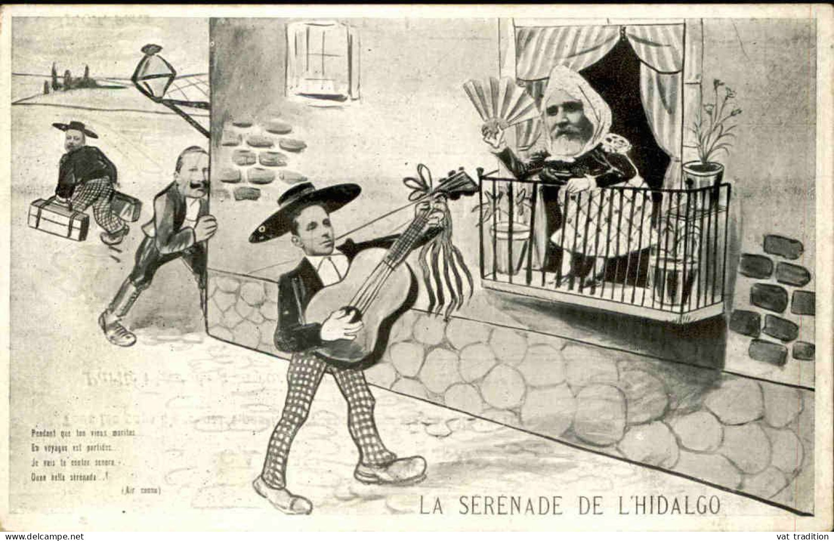 POLITIQUE - La Sérénade De L'Hidalgo - L 152289 - Personnages